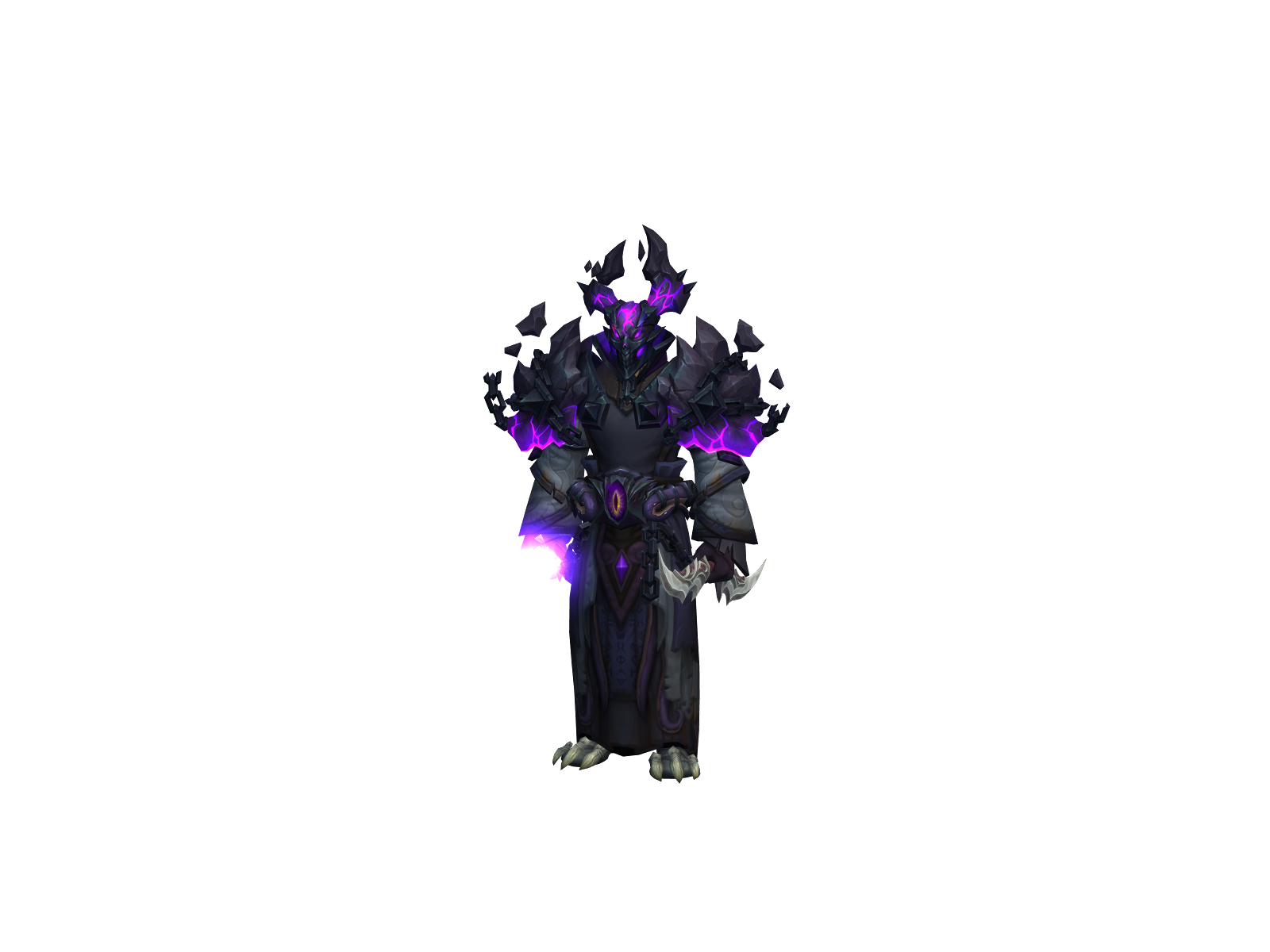 Demilock 3D character render