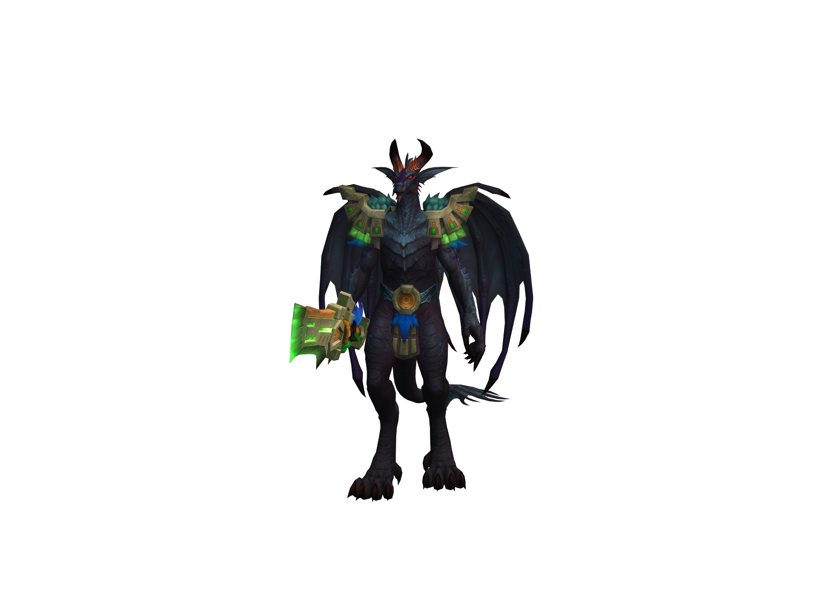 Gluenvok 3D character render