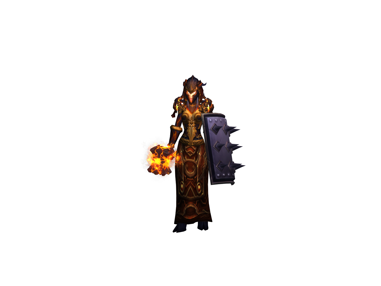 Alphariel 3D character render