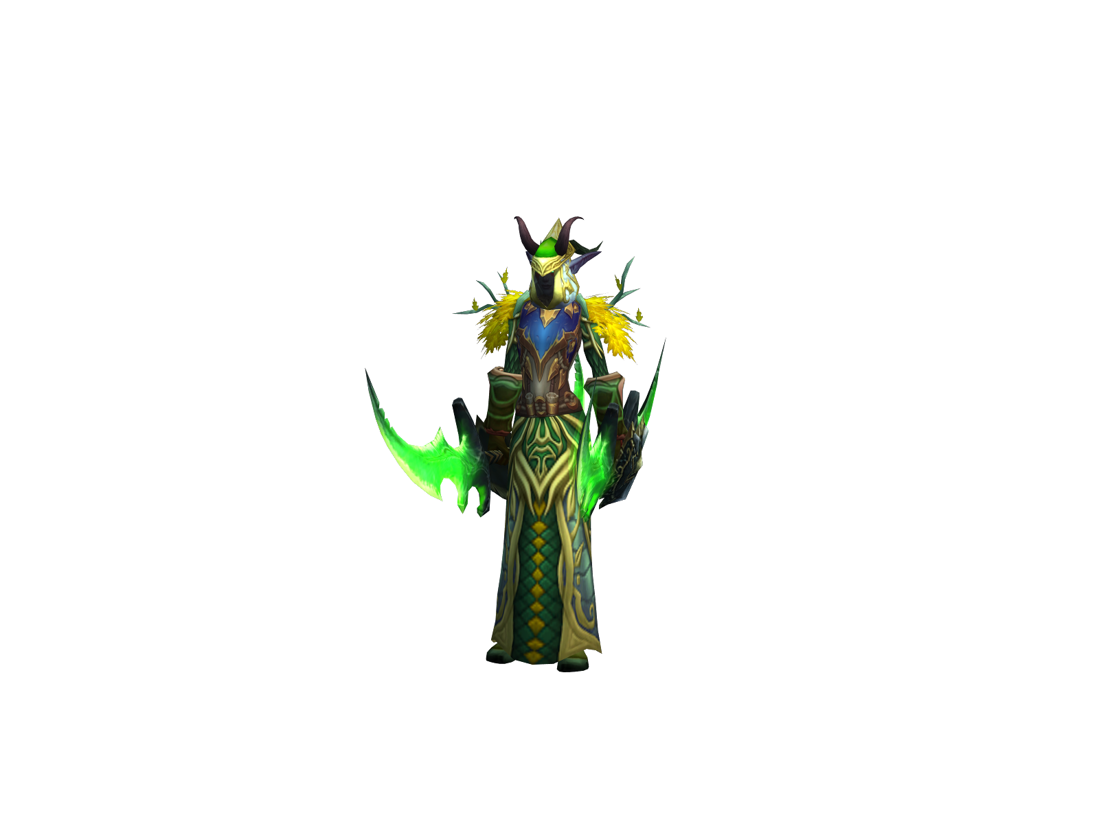 Evihex 3D character render
