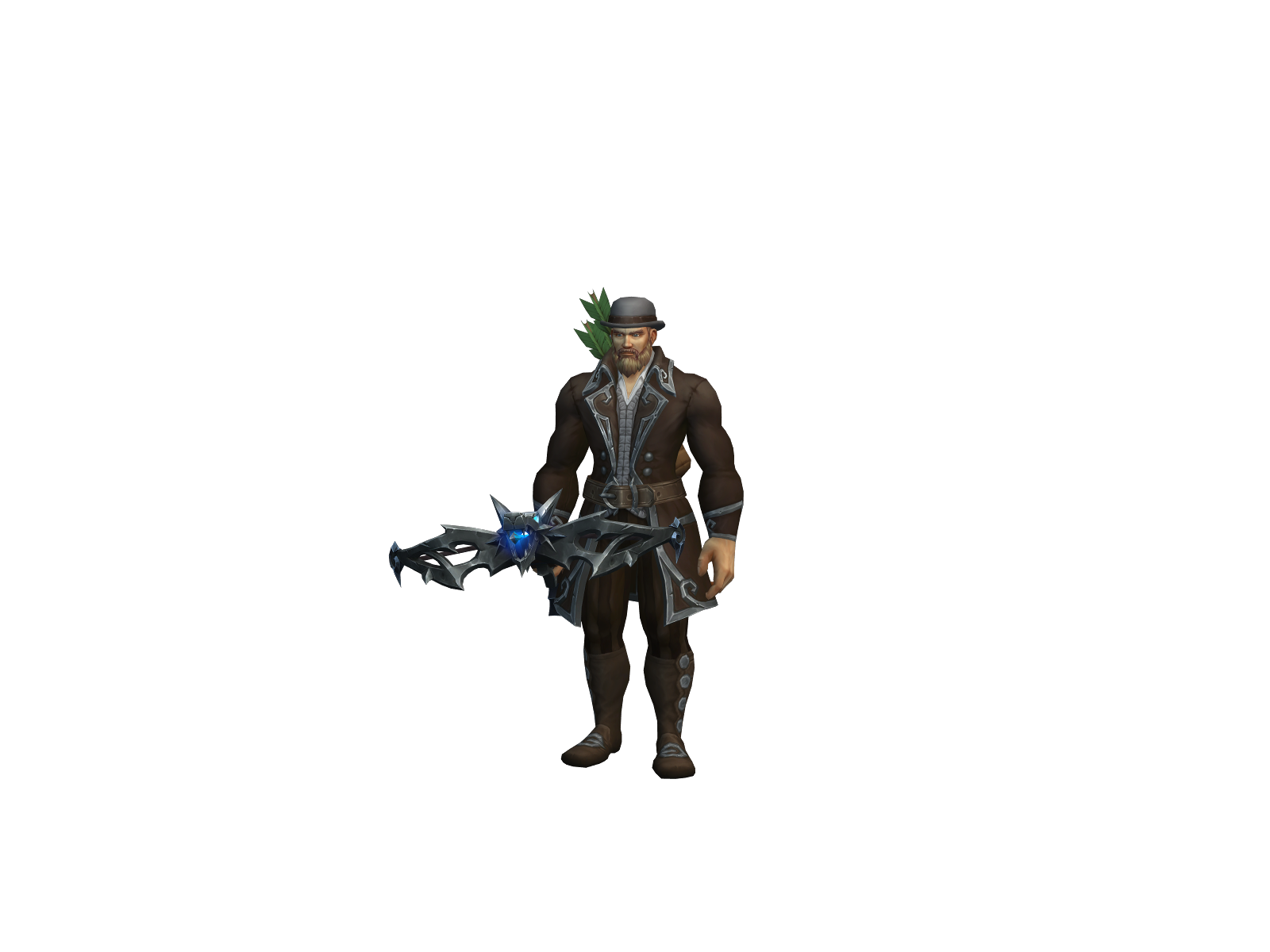 Ghostquiver 3D character render