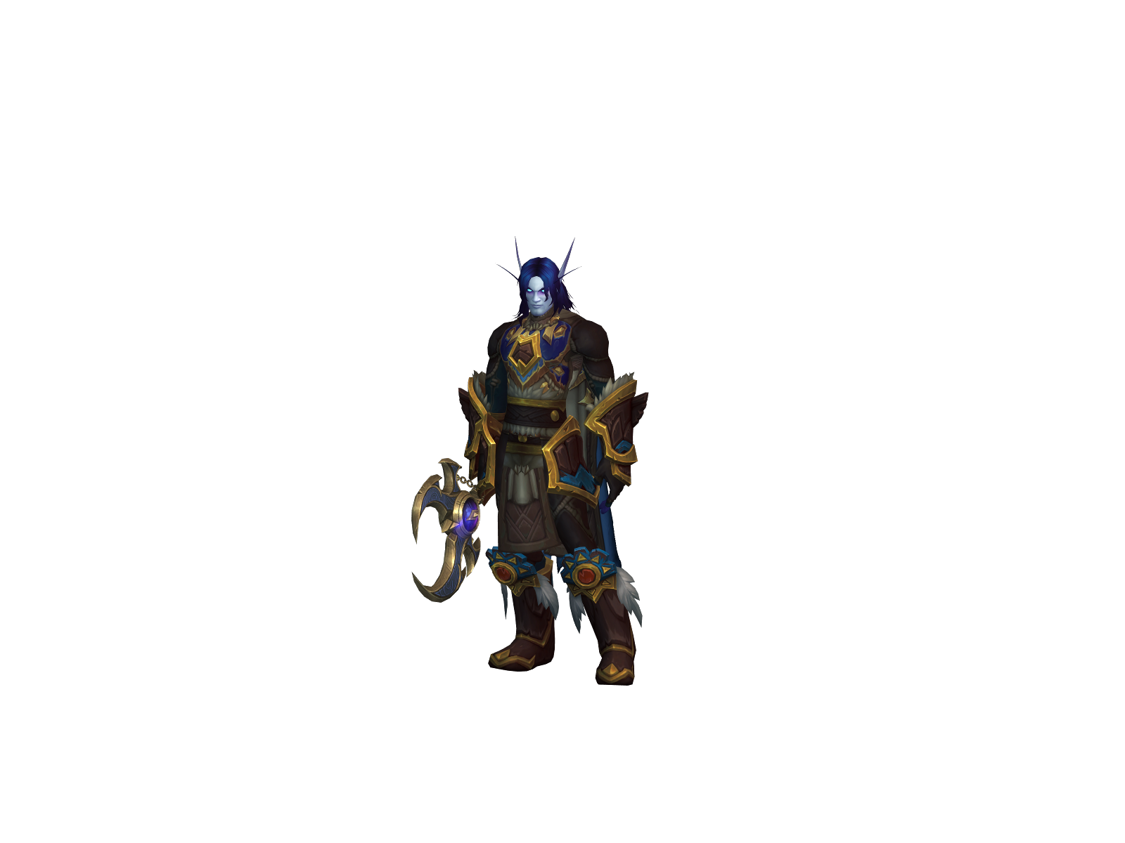 Iessei 3D character render