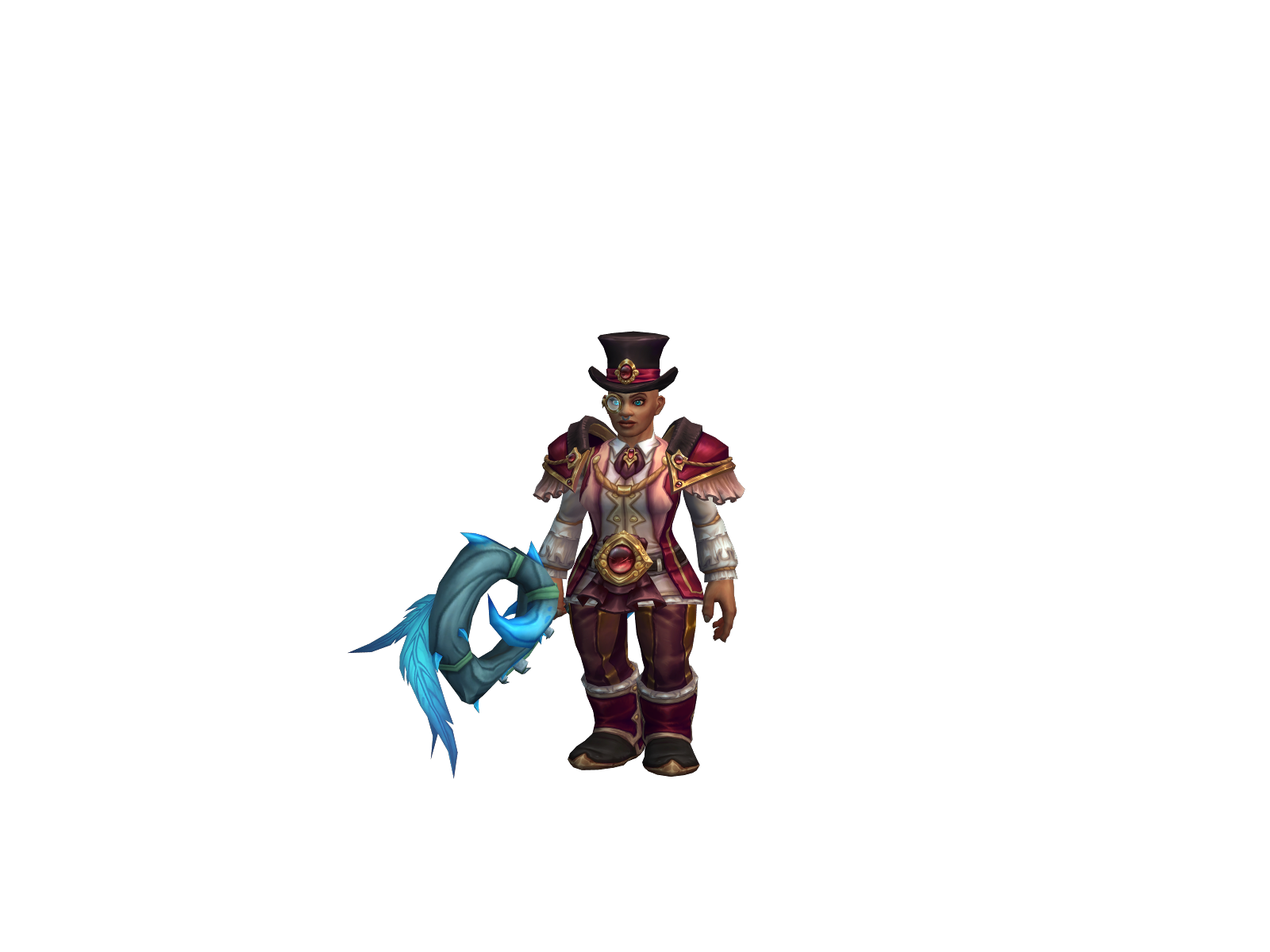 Zvitlana 3D character render