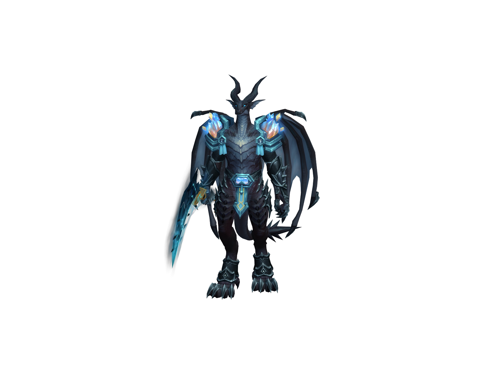 Dralvur 3D character render
