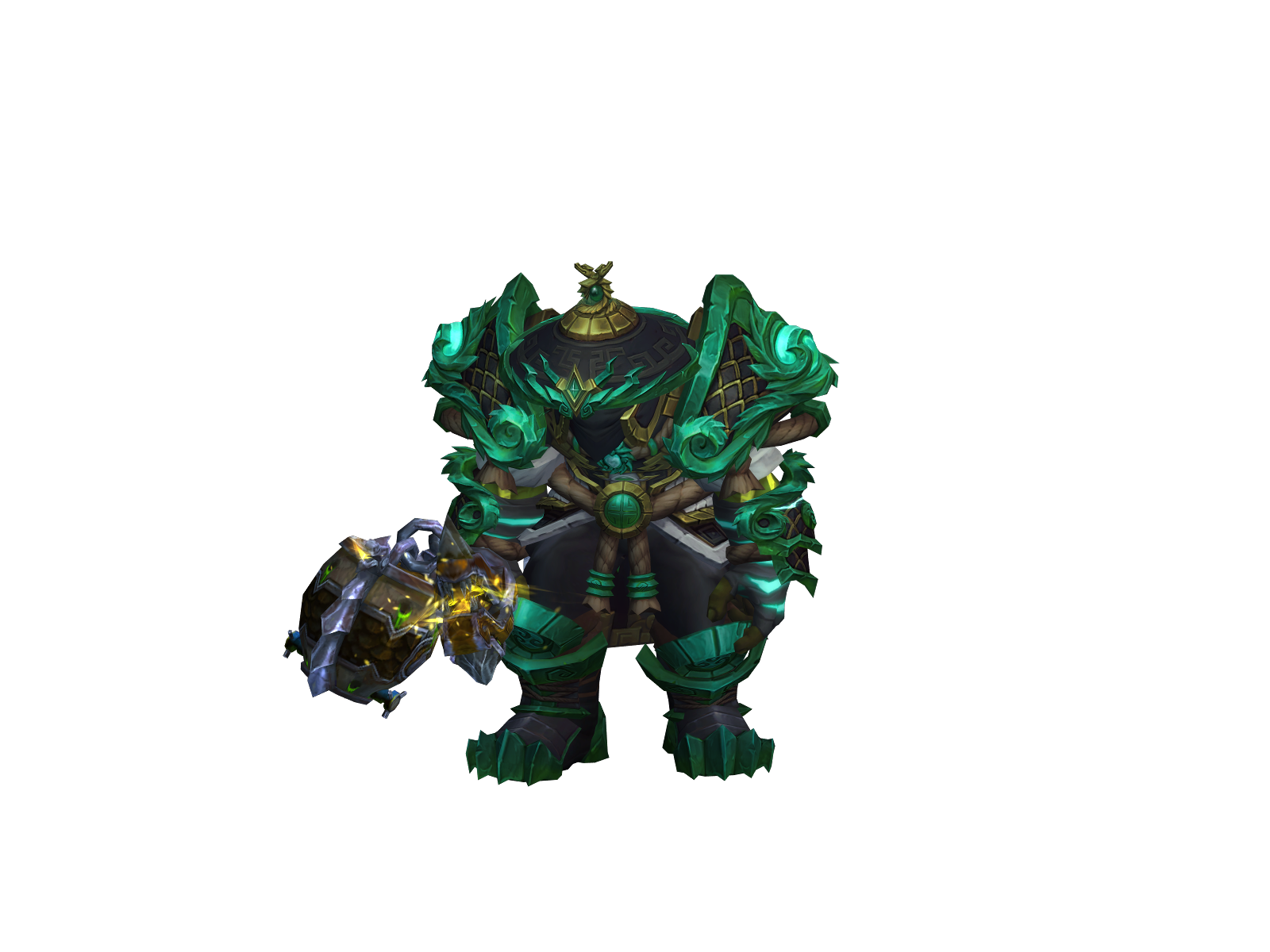 Chifous 3D character render