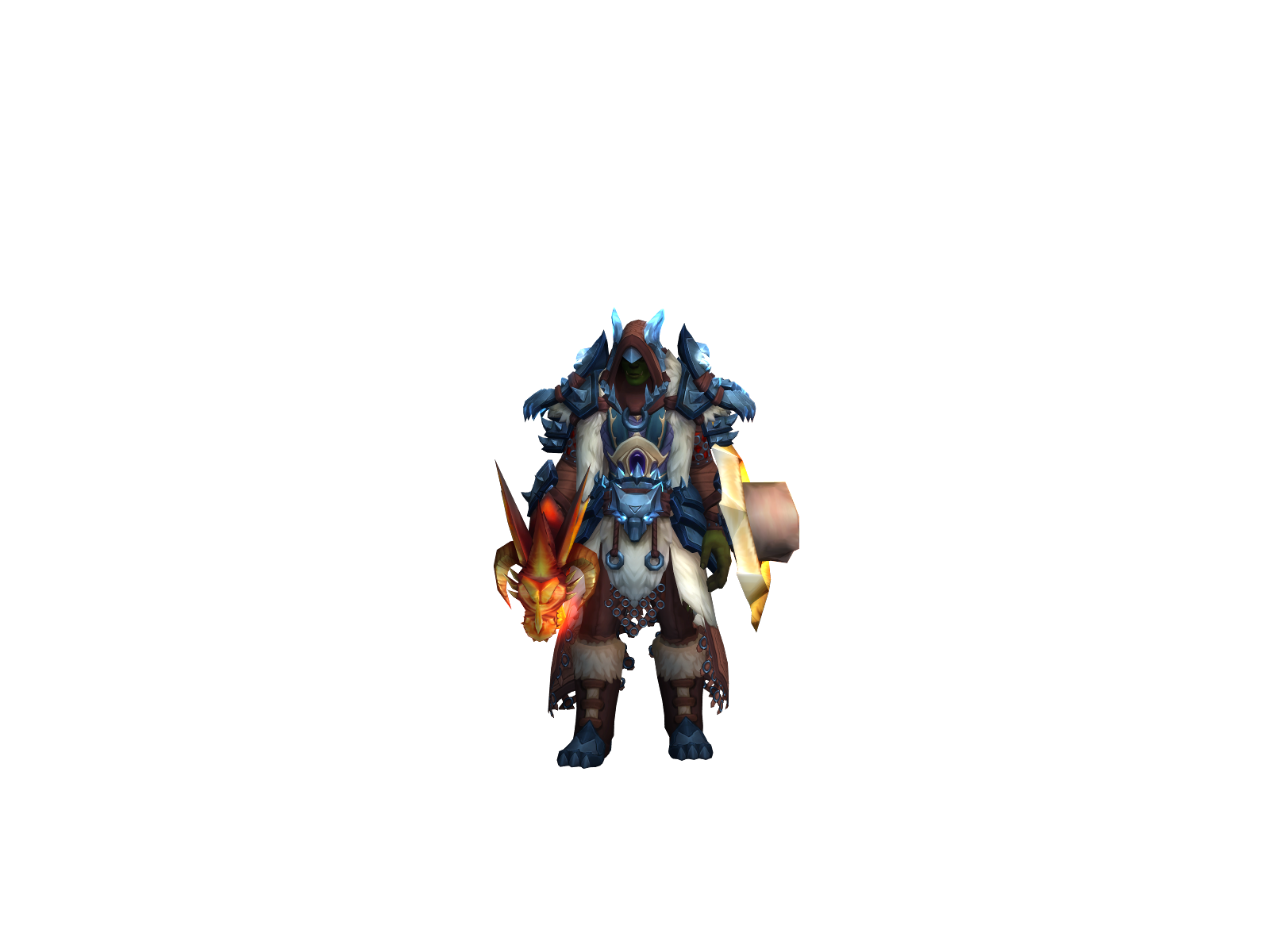 Zham 3D character render