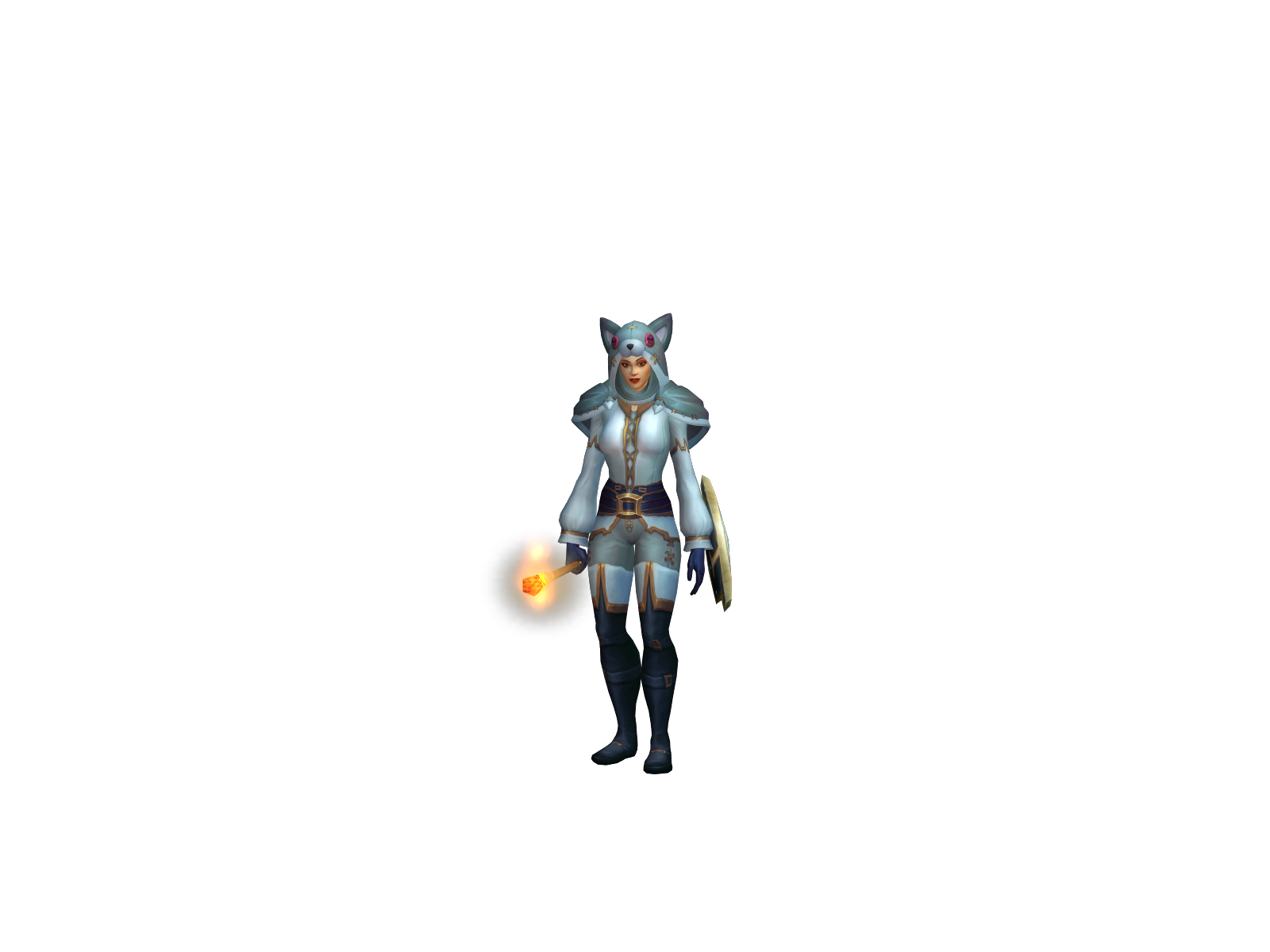 Serafinpala 3D character render