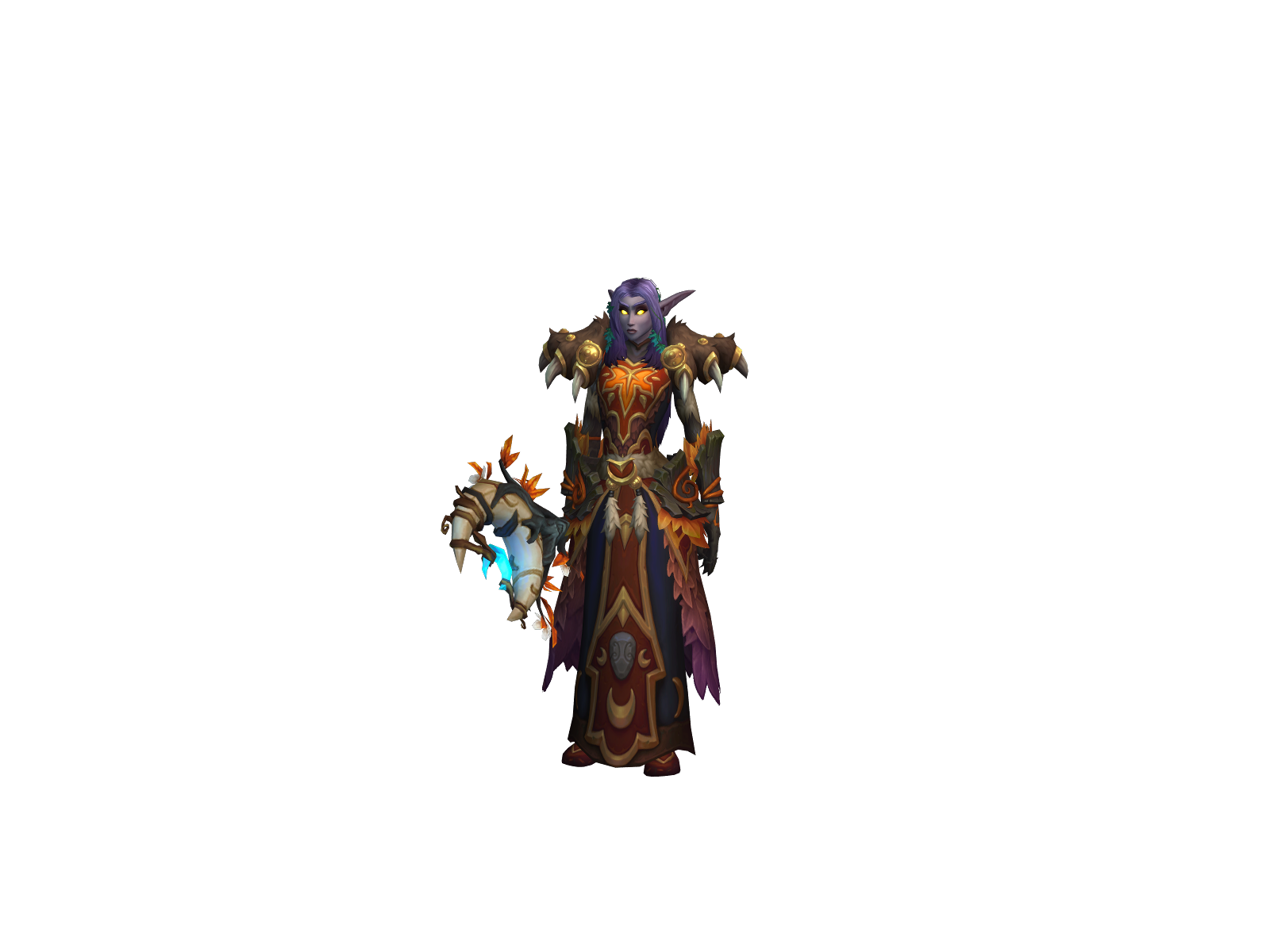 Meekah 3D character render