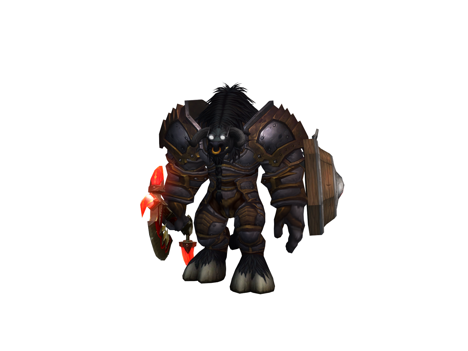 Demagor 3D character render