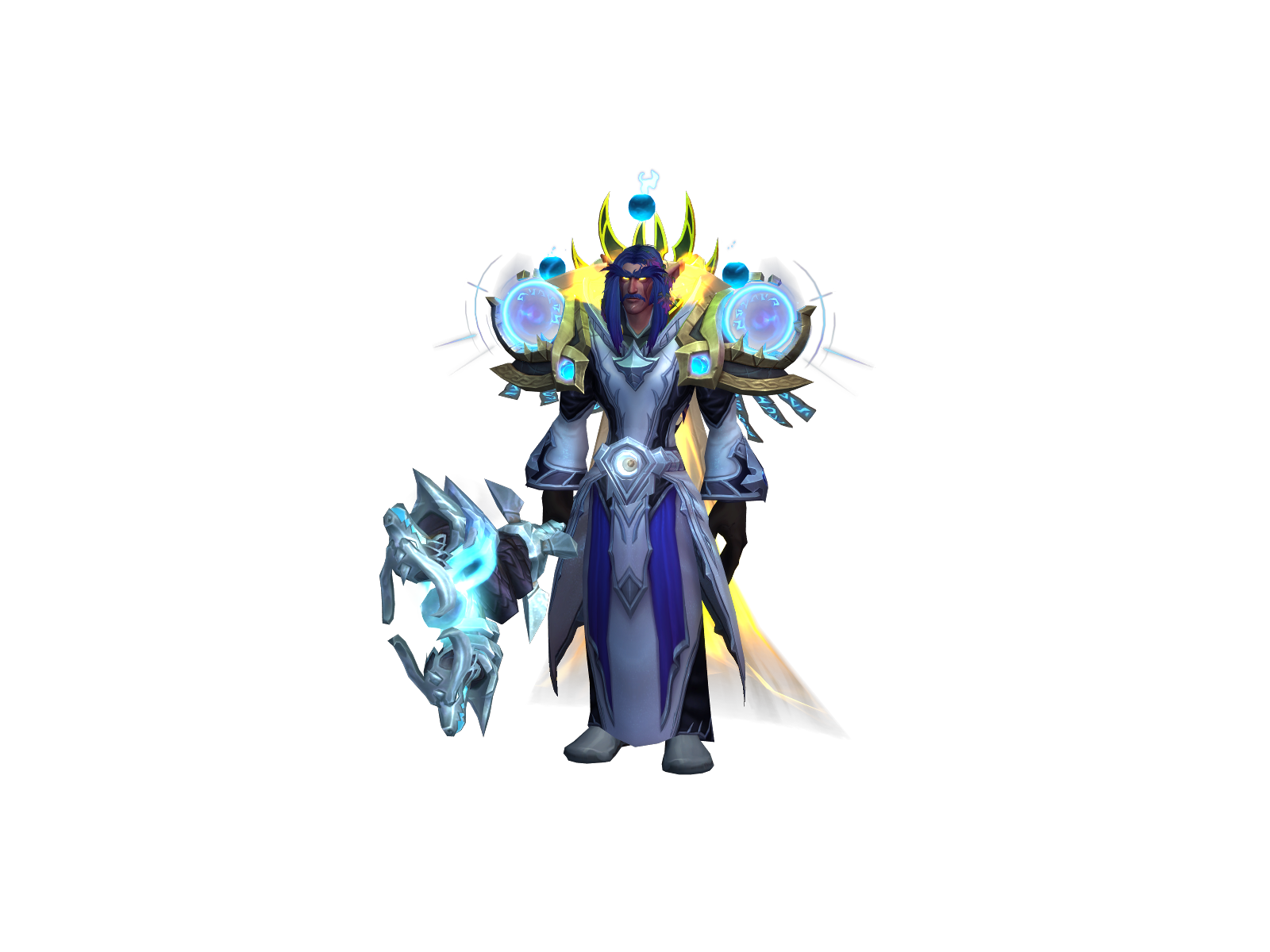 Crymage 3D character render