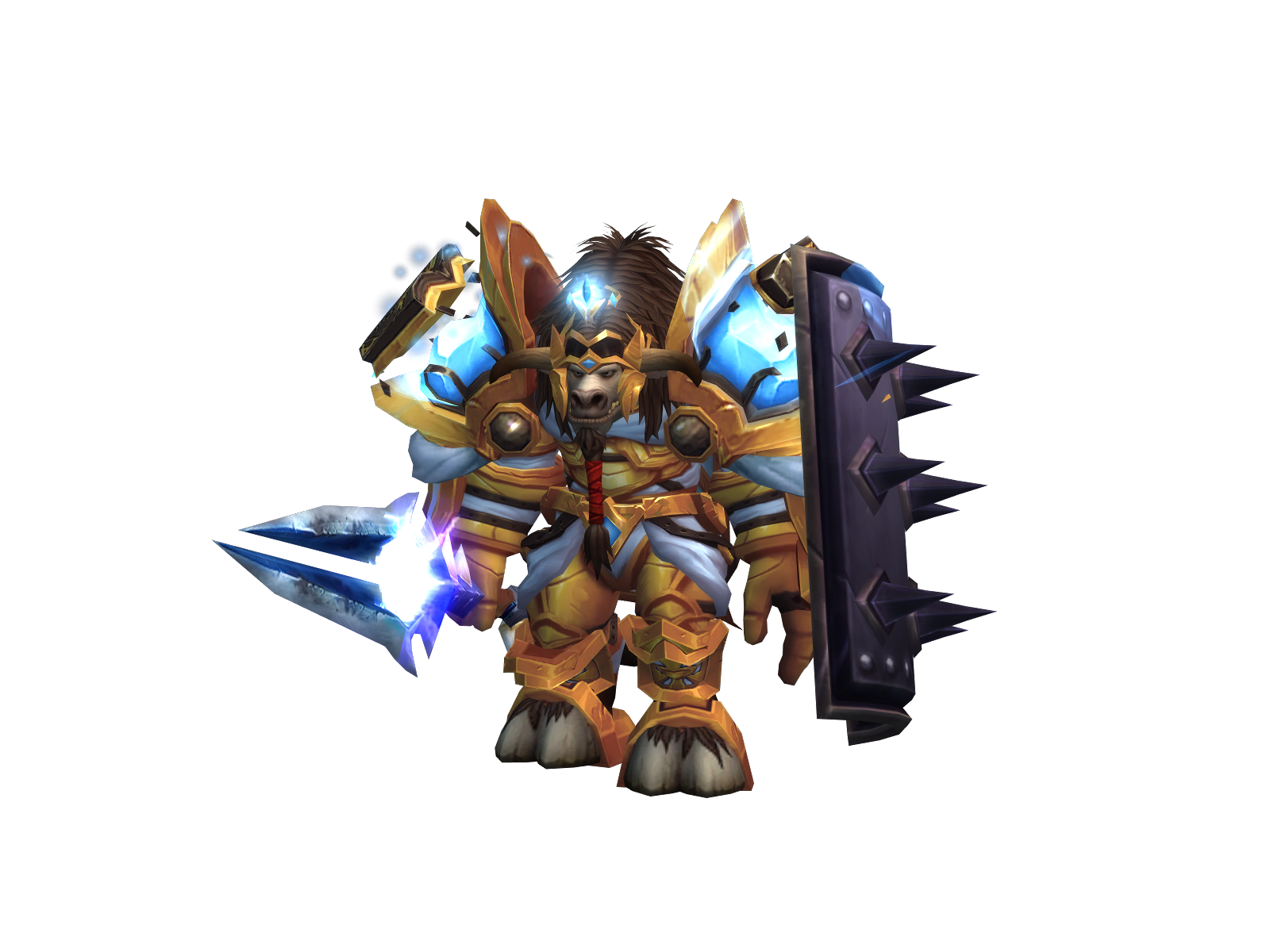 Grantlbart 3D character render