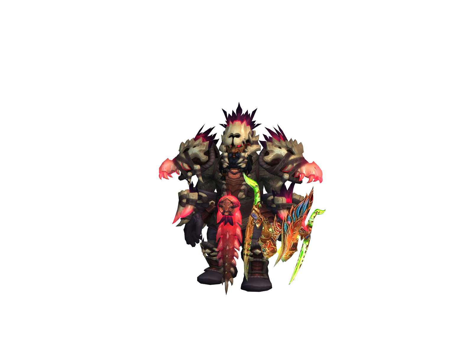 Fâkecast 3D character render