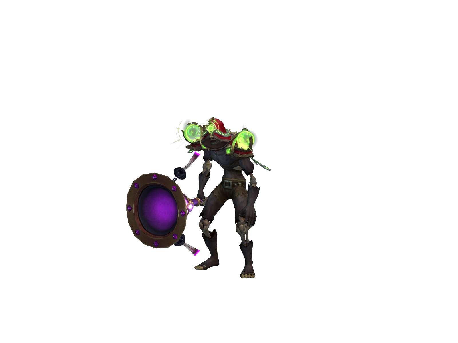 Topsey 3D character render