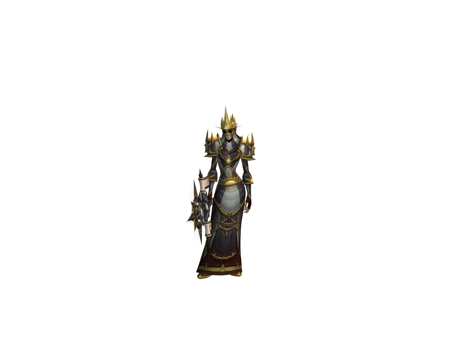 Ðorièl 3D character render