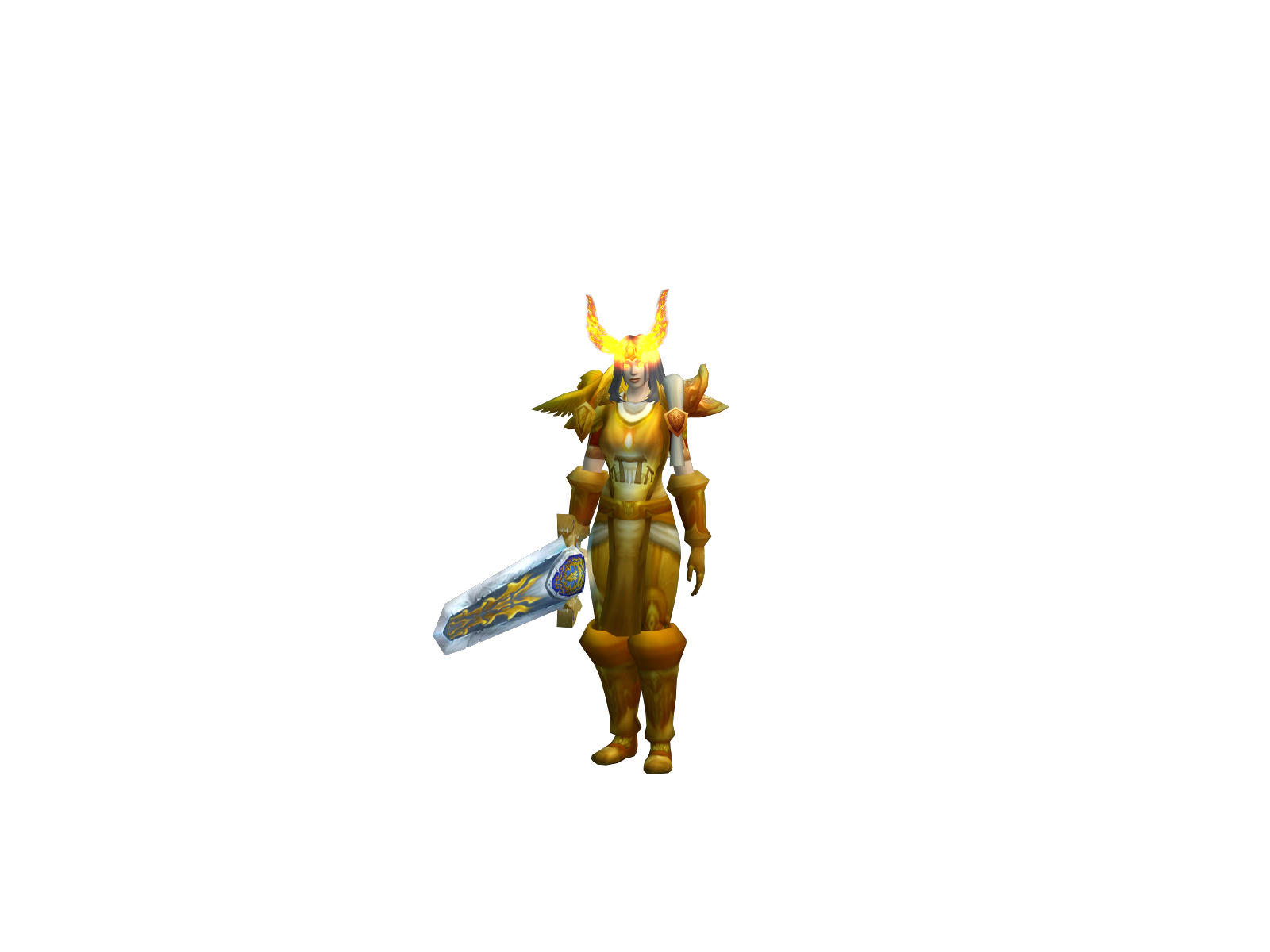 Avillion 3D character render