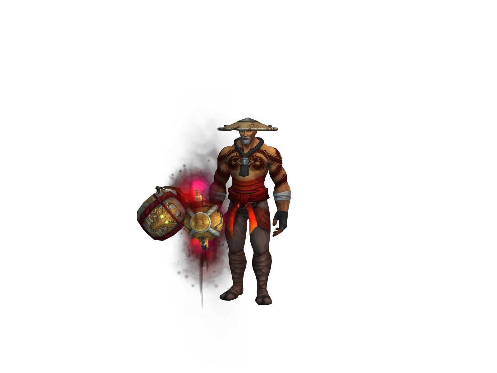 Exbuddhist 3D character render