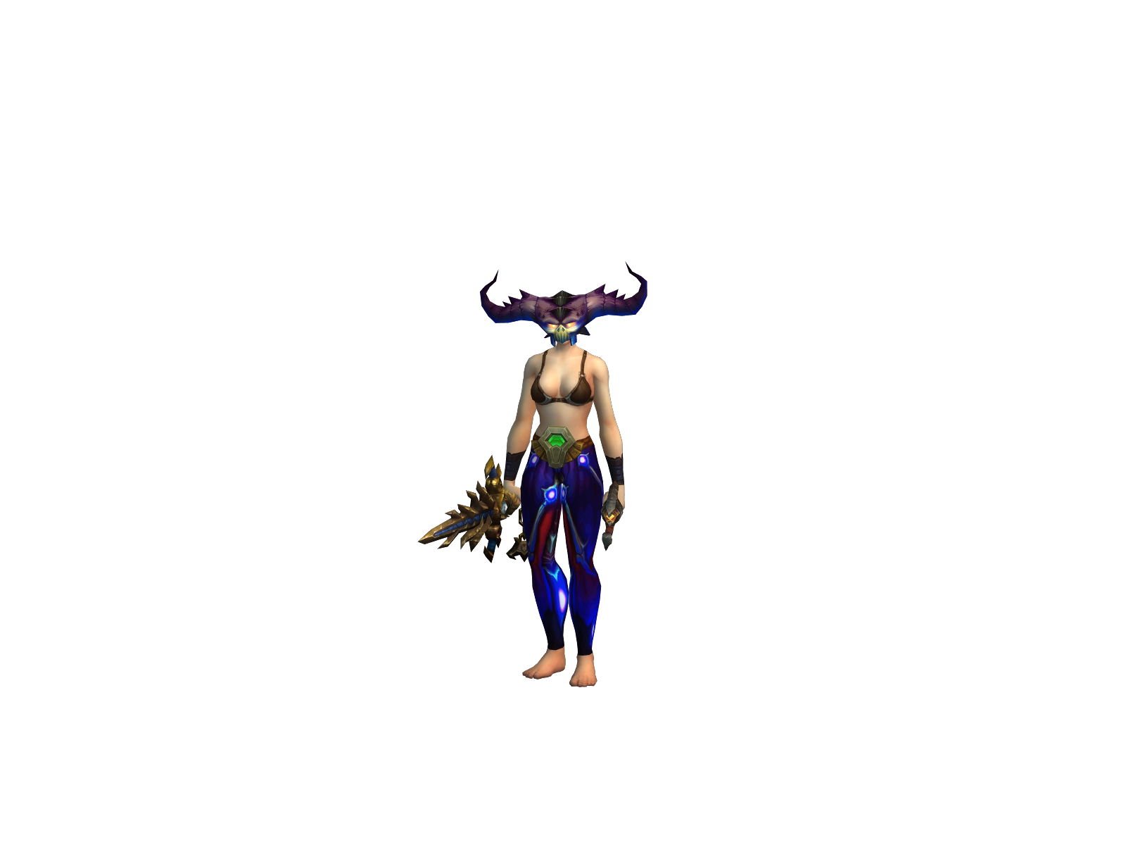 Farclous 3D character render