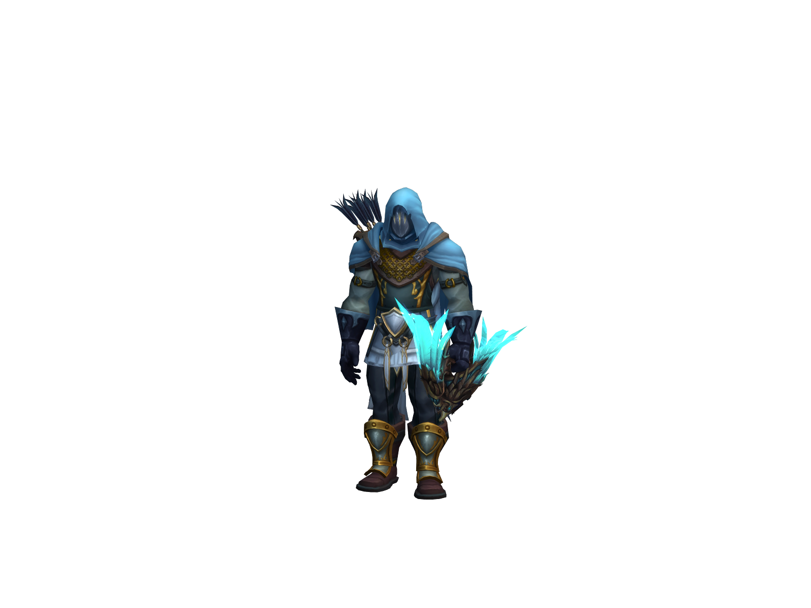 Funker 3D character render