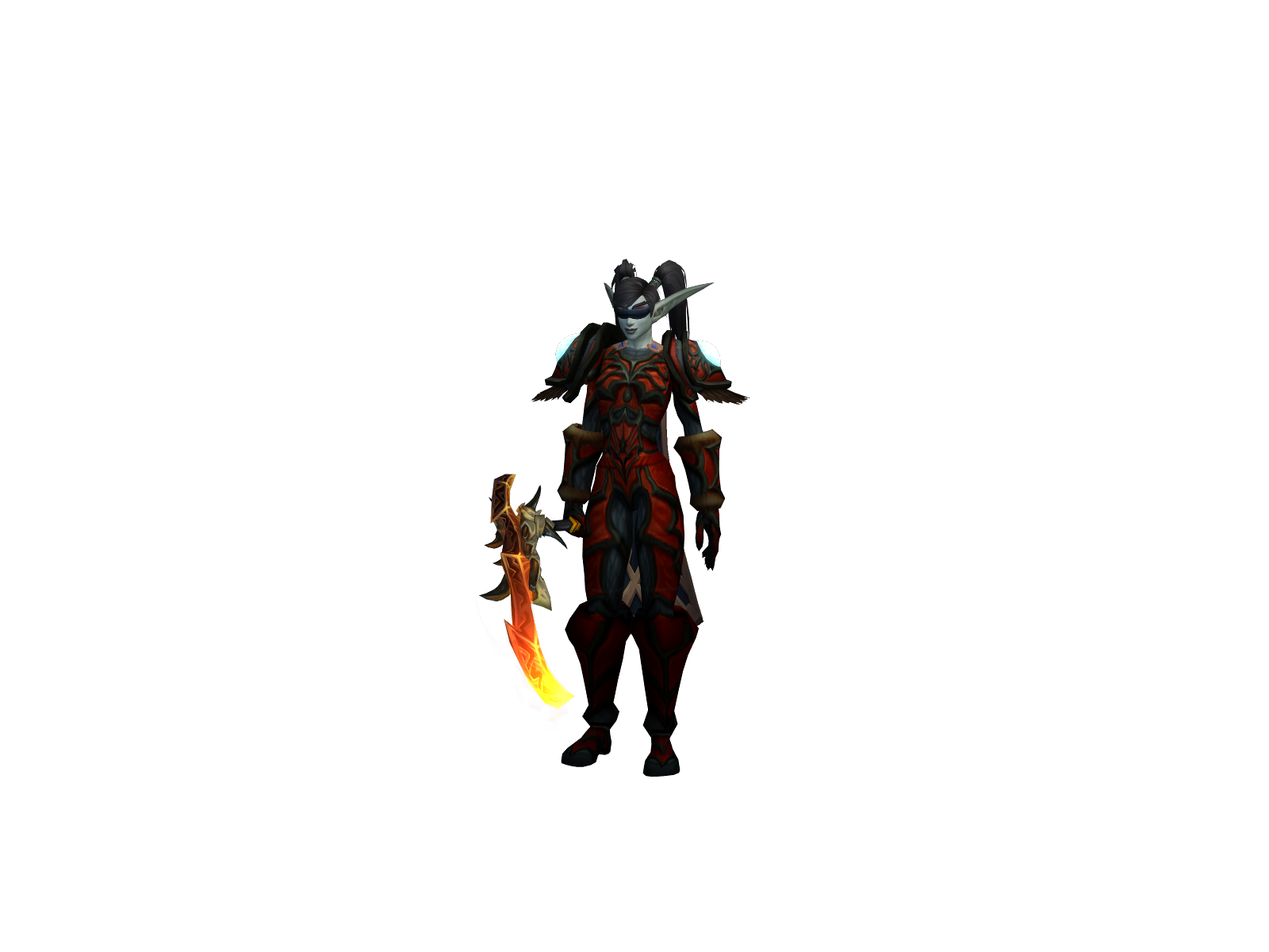 Mekradina 3D character render