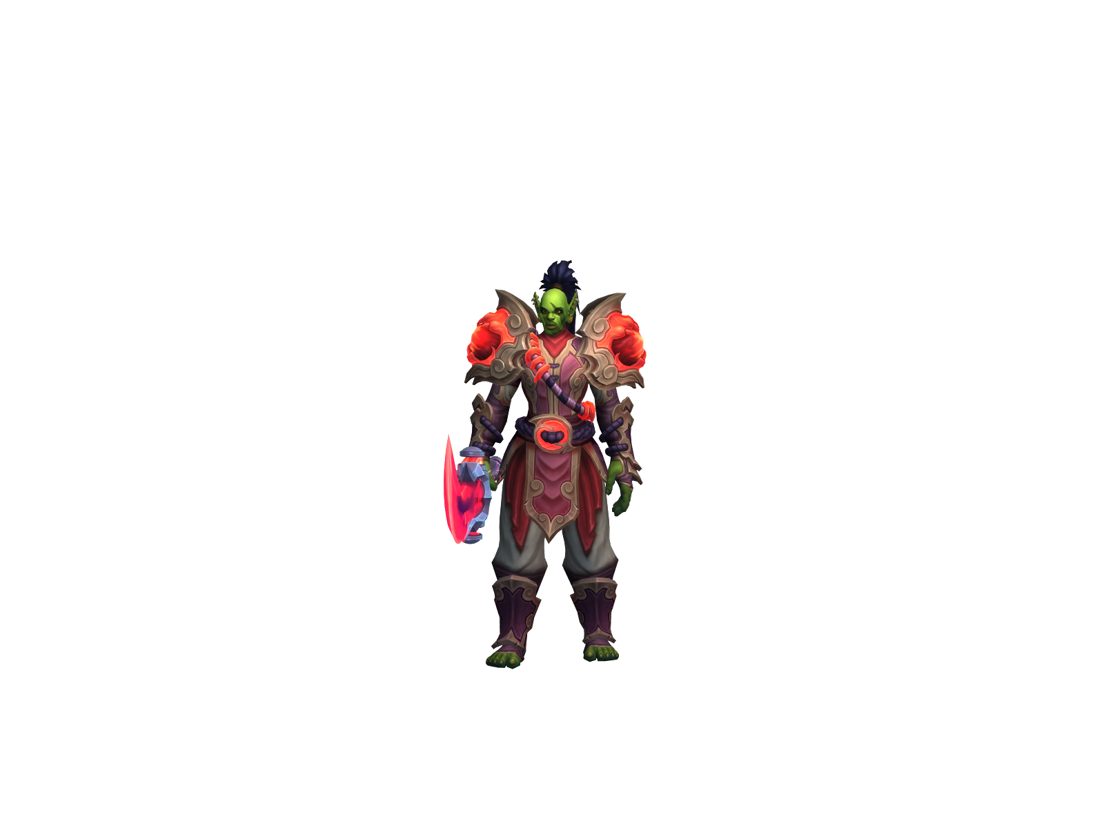 Verto 3D character render