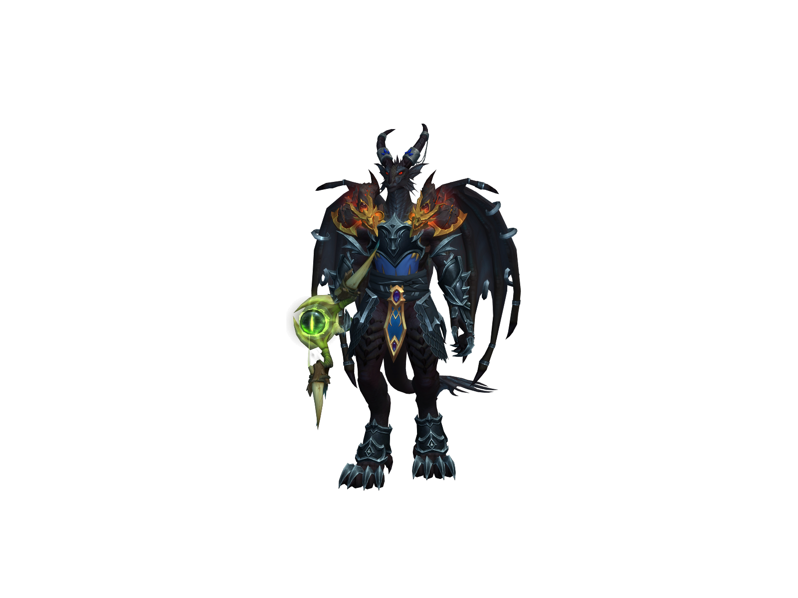 Dragonbolt 3D character render