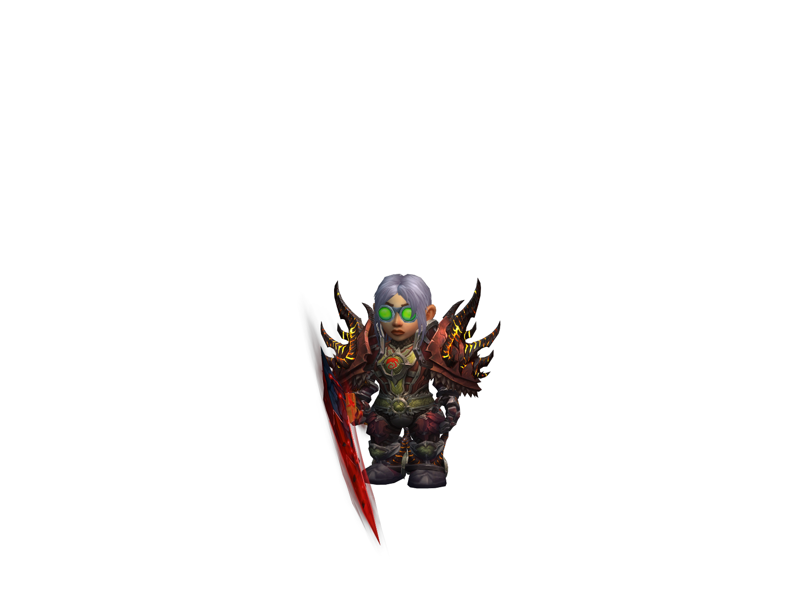 Fetagretá 3D character render