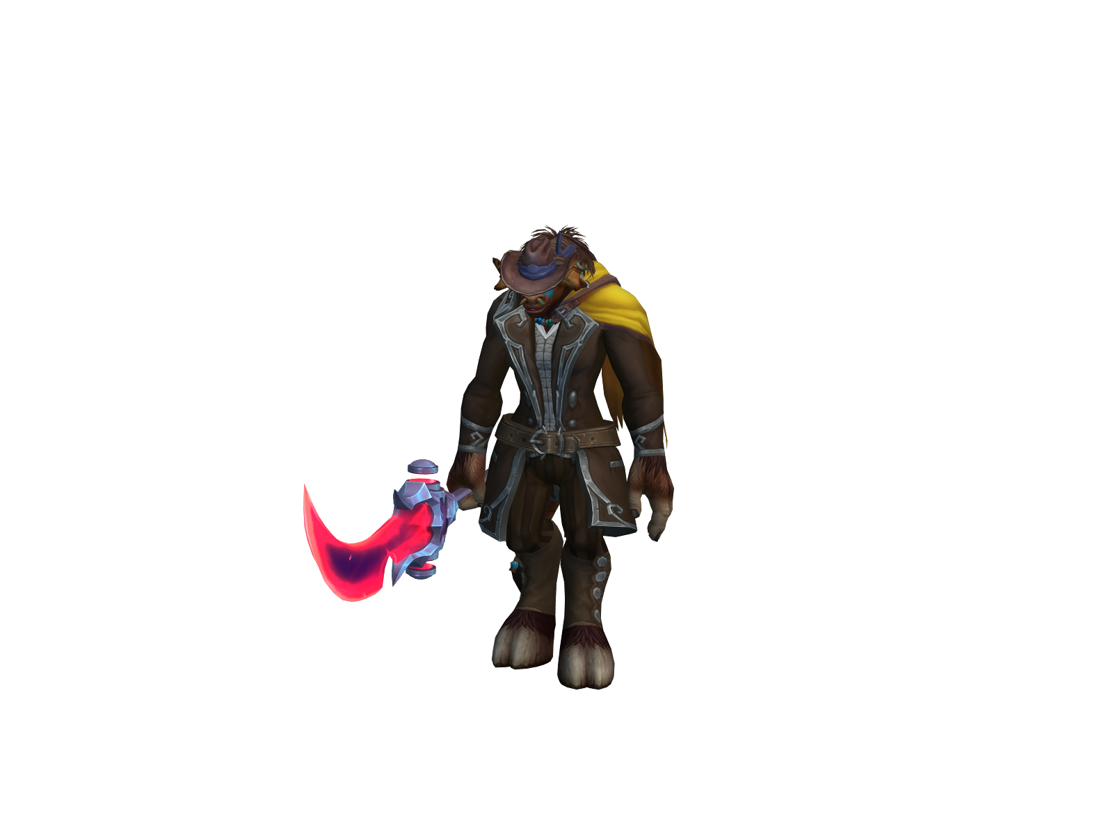 Zurgokdruid 3D character render