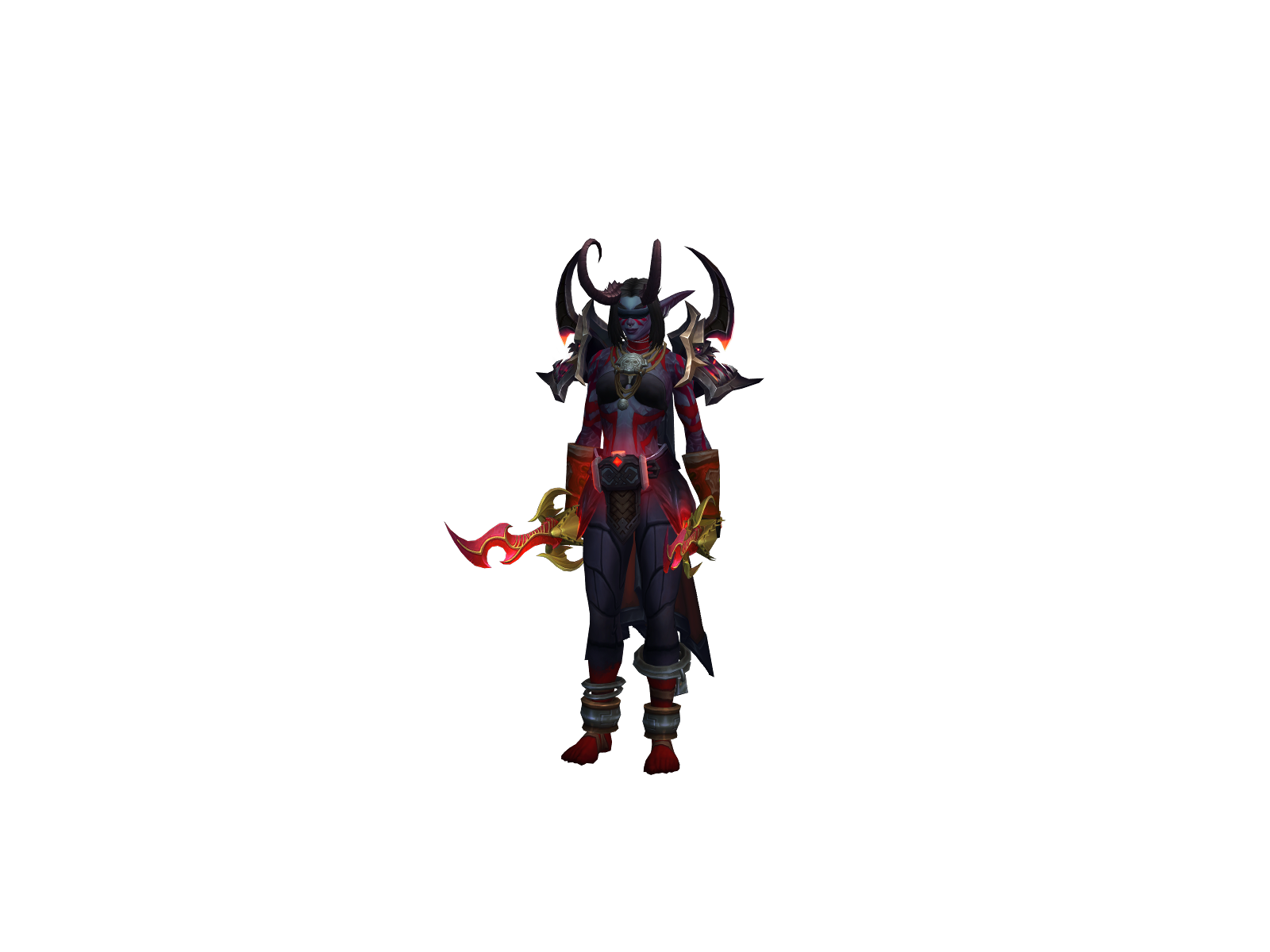 Thilora 3D character render