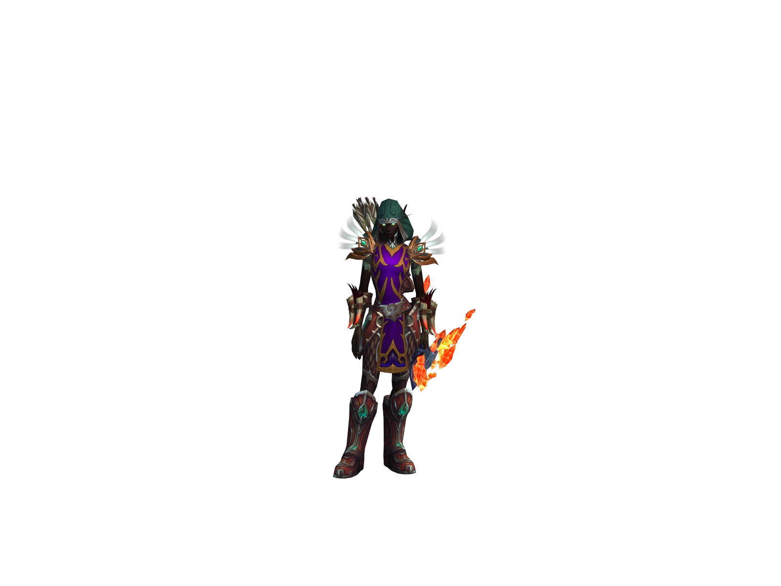 Negss 3D character render