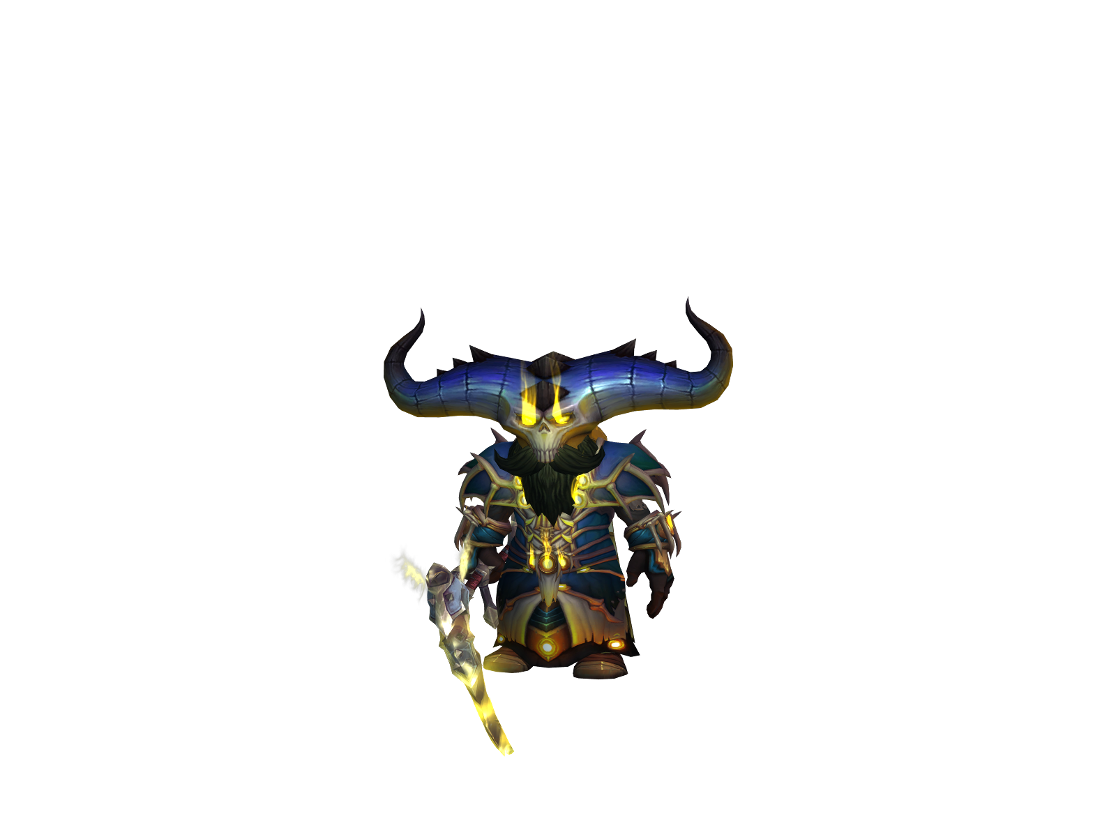 Agonizah 3D character render