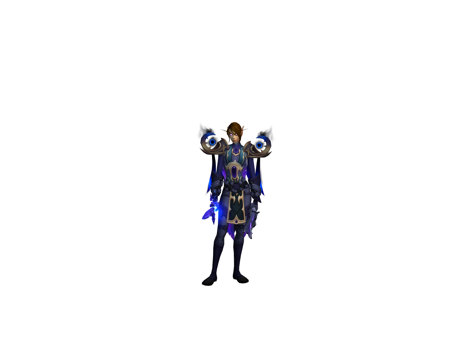 Parthenopae 3D character render