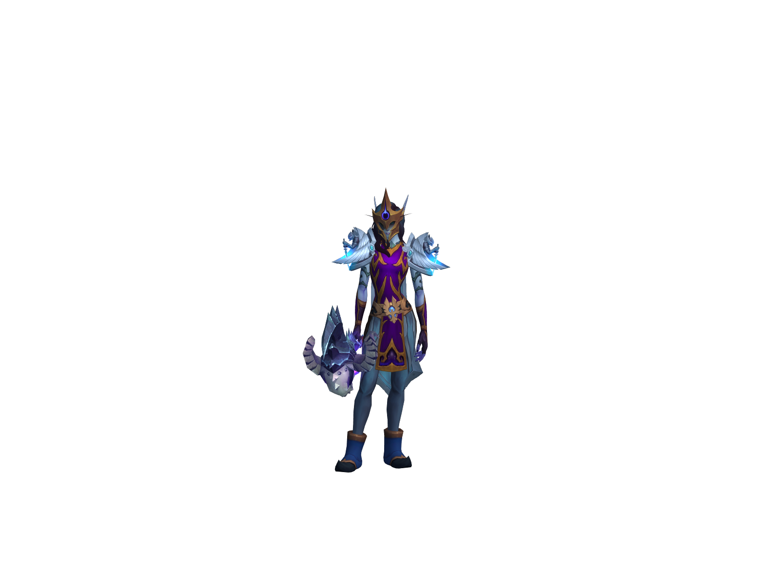 Nalhya 3D character render