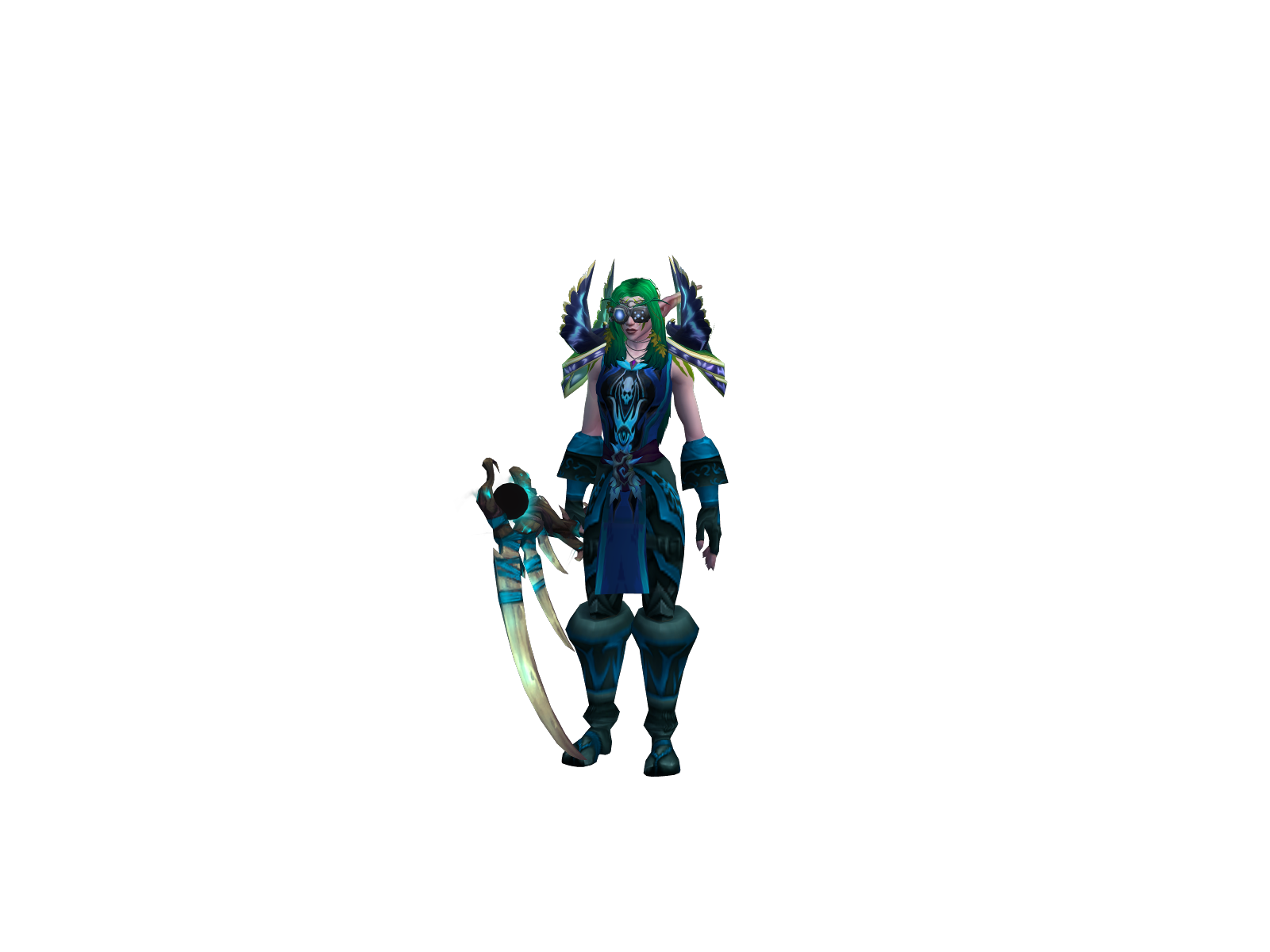 Elmunchos 3D character render