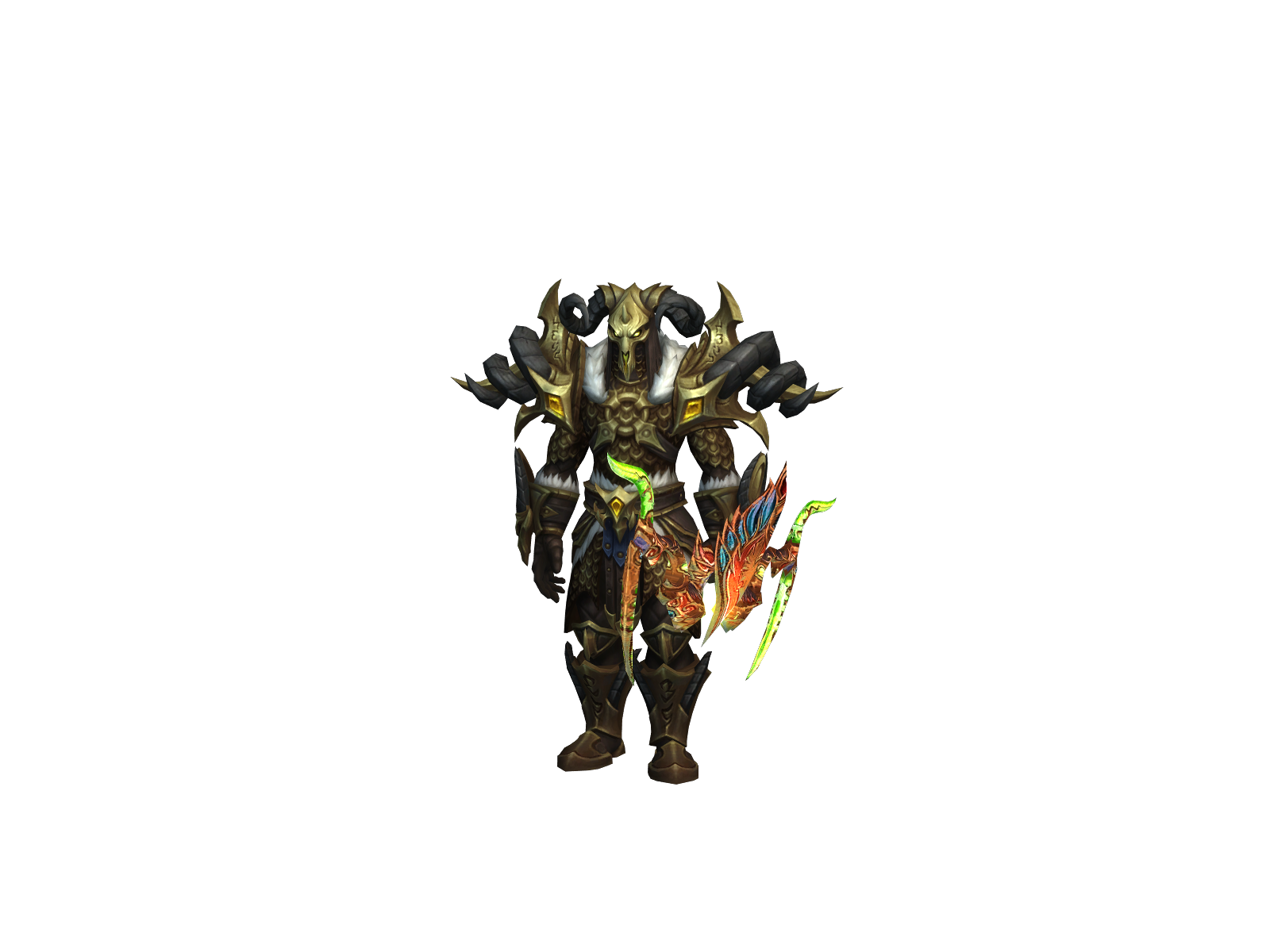 Negytrap 3D character render