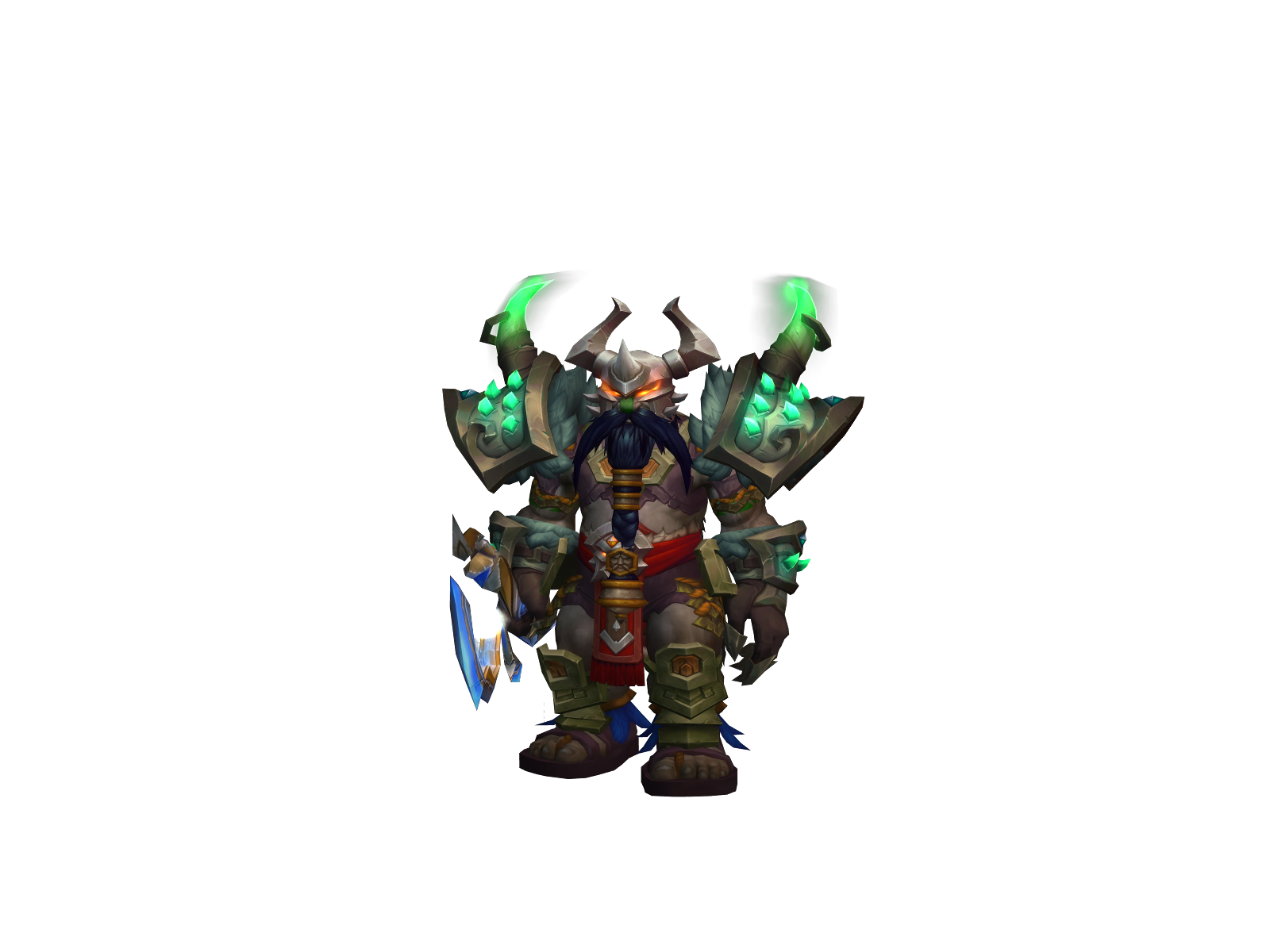 Monkeyfinger 3D character render