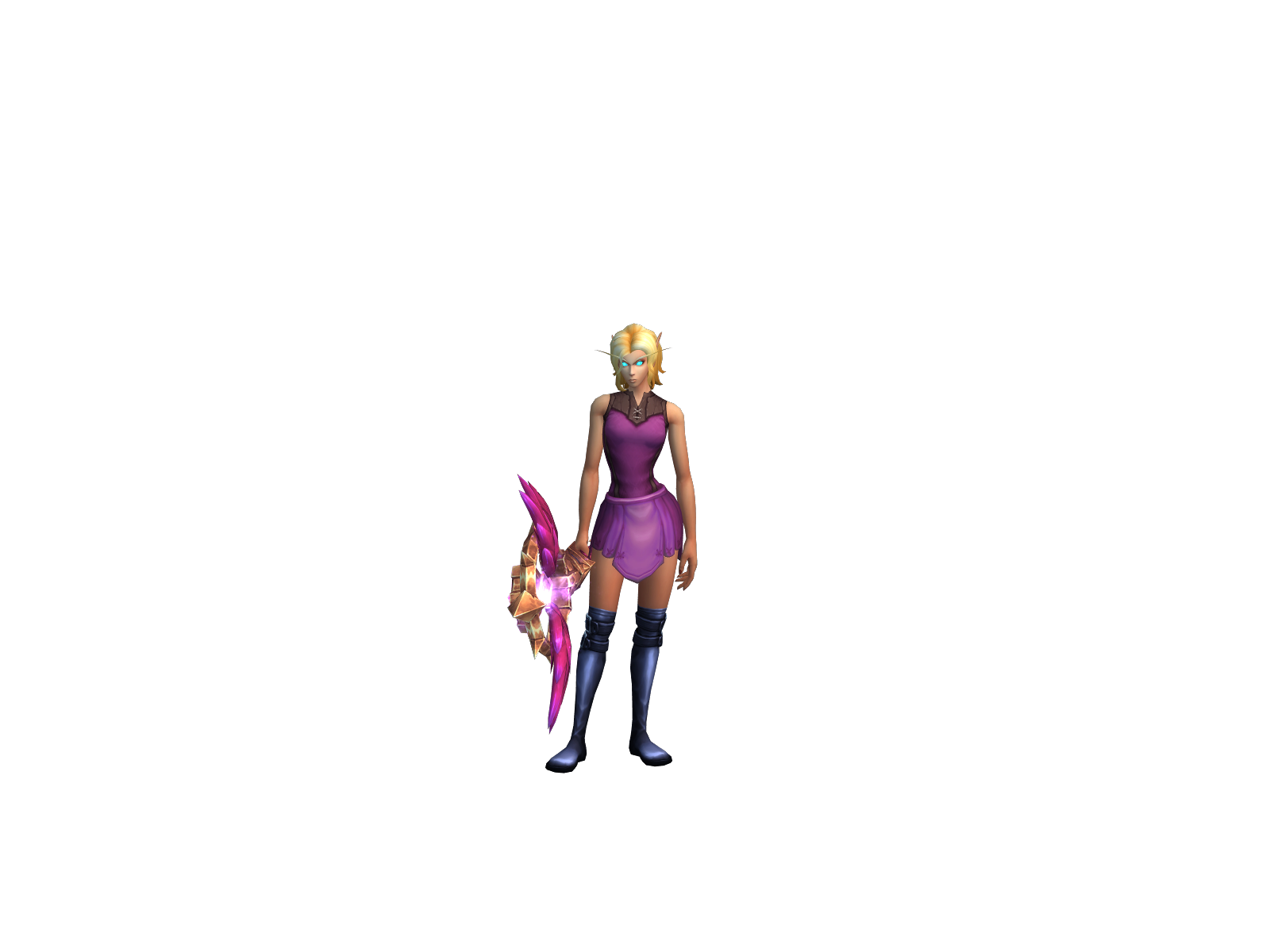 Cammypray 3D character render
