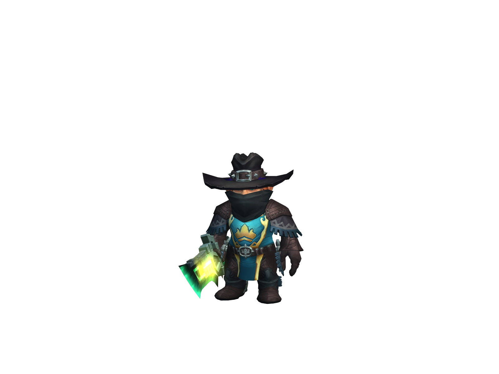 Tenaccaa 3D character render