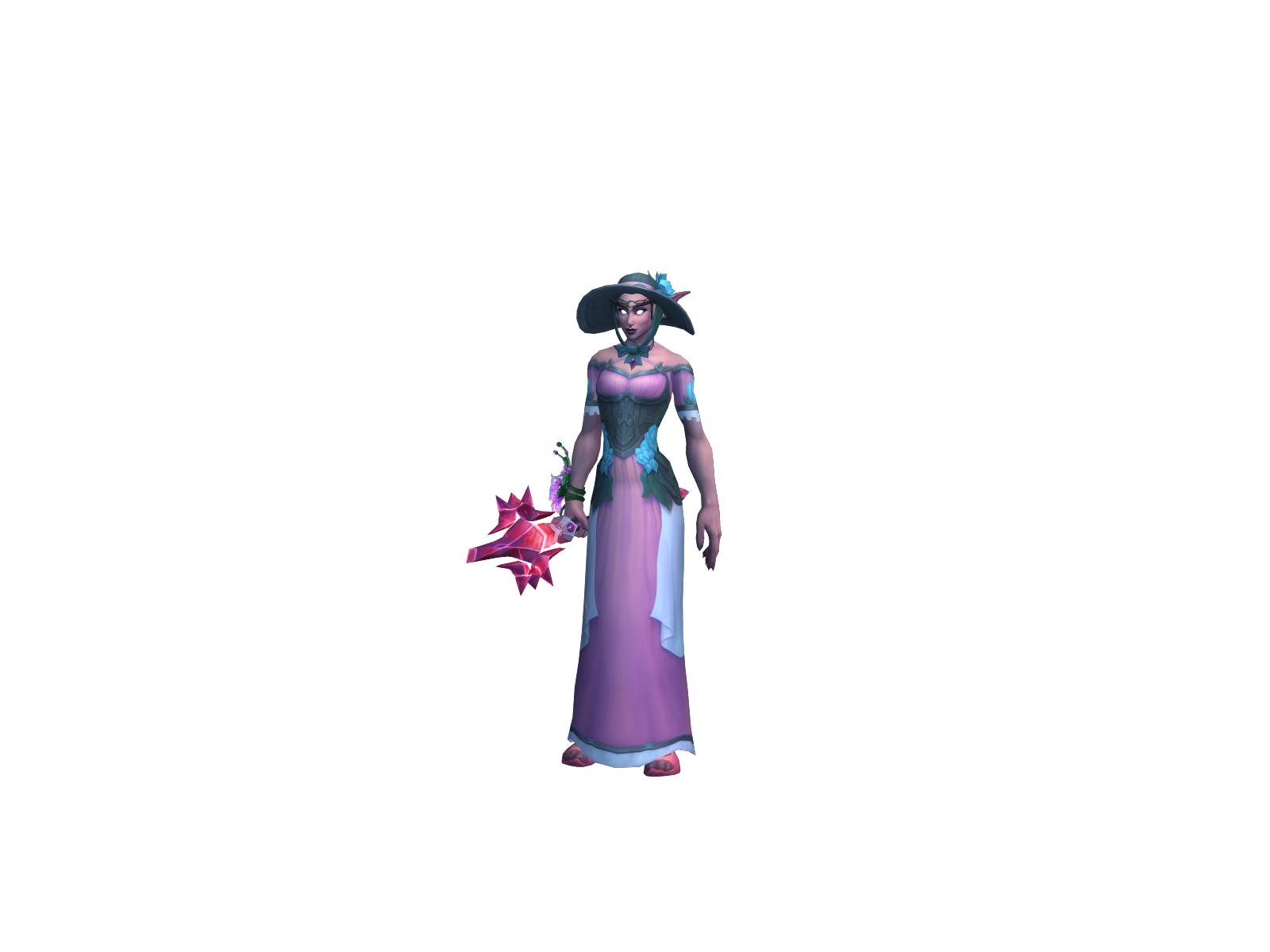 Tulp 3D character render