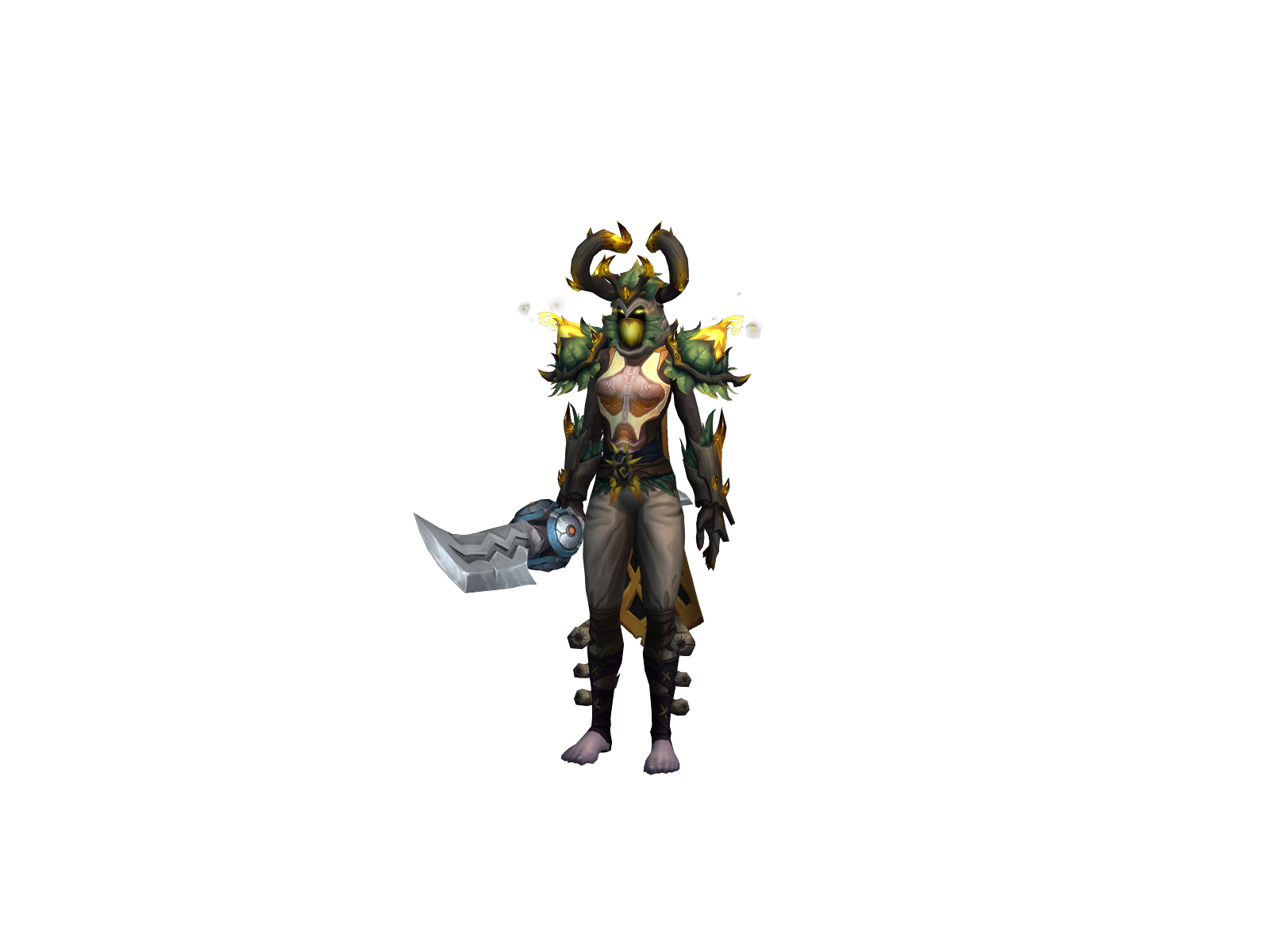 Salvaga 3D character render