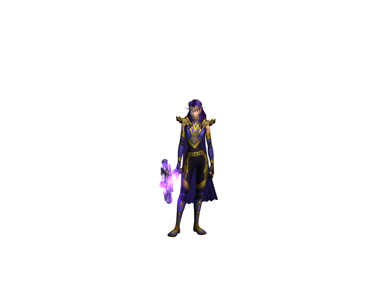 Skadr 3D character render