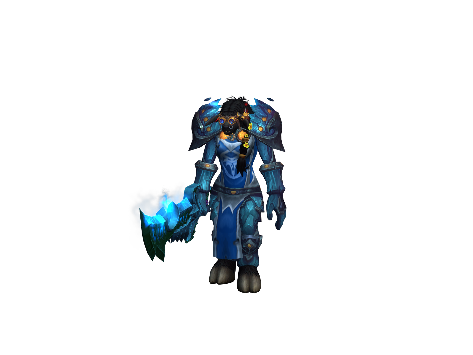 Myçow 3D character render