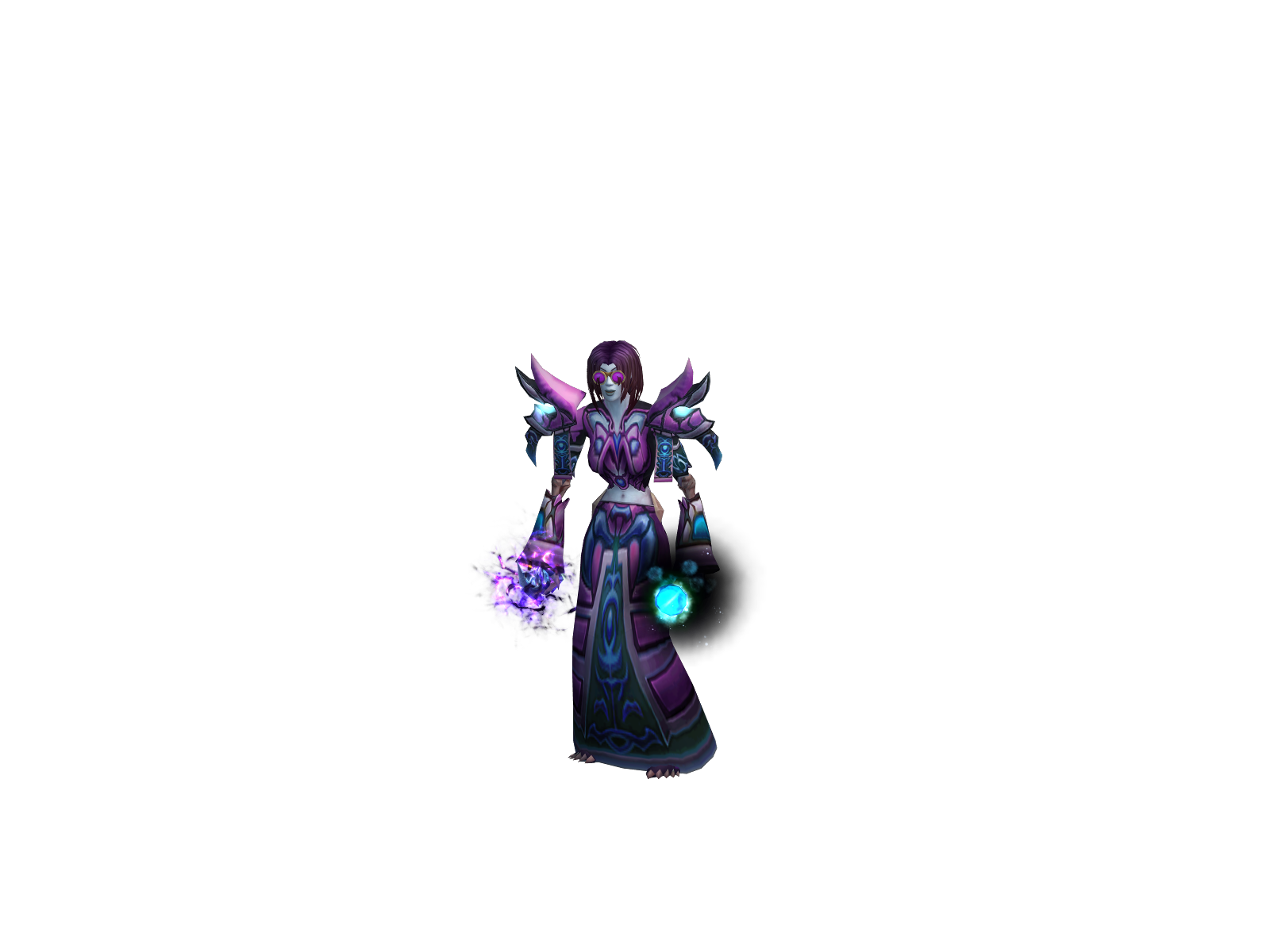 Rainbowdrop 3D character render