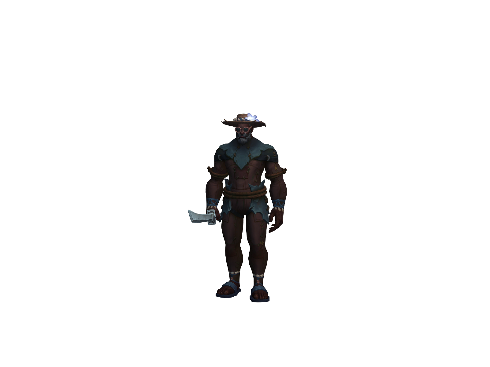 Miwarr 3D character render