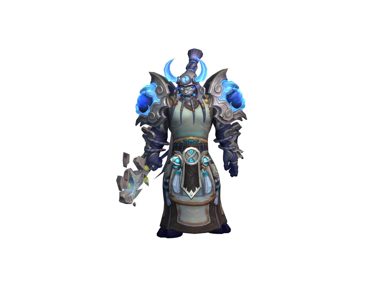 Davyjones 3D character render