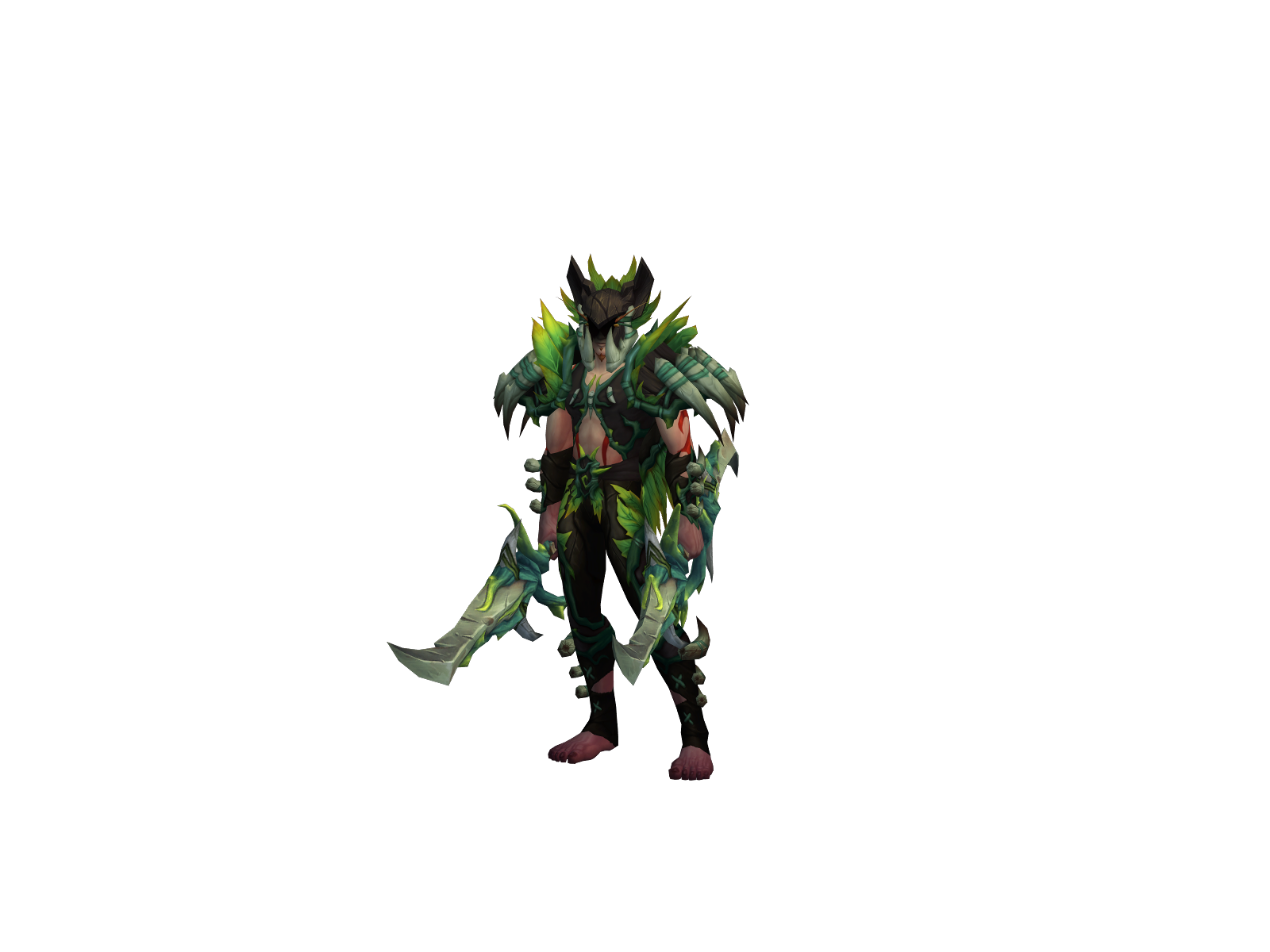 Helldemor 3D character render