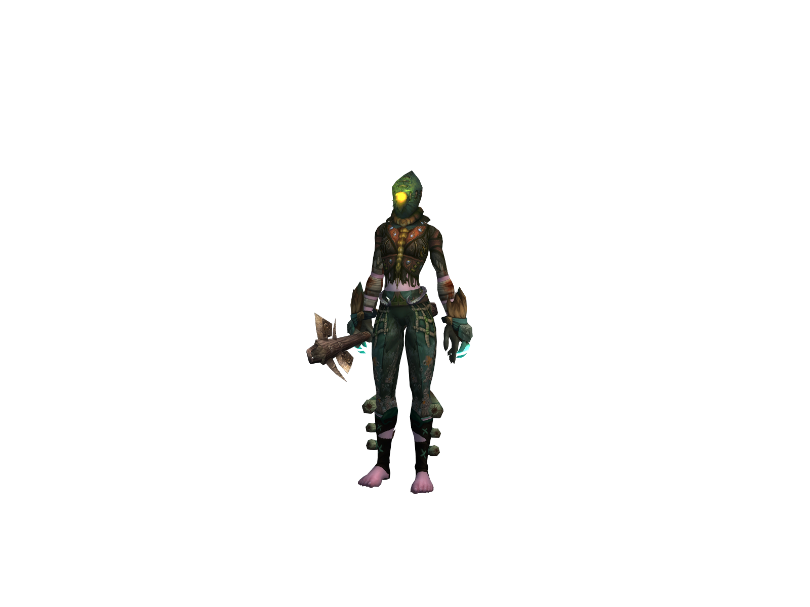 Kirosan 3D character render