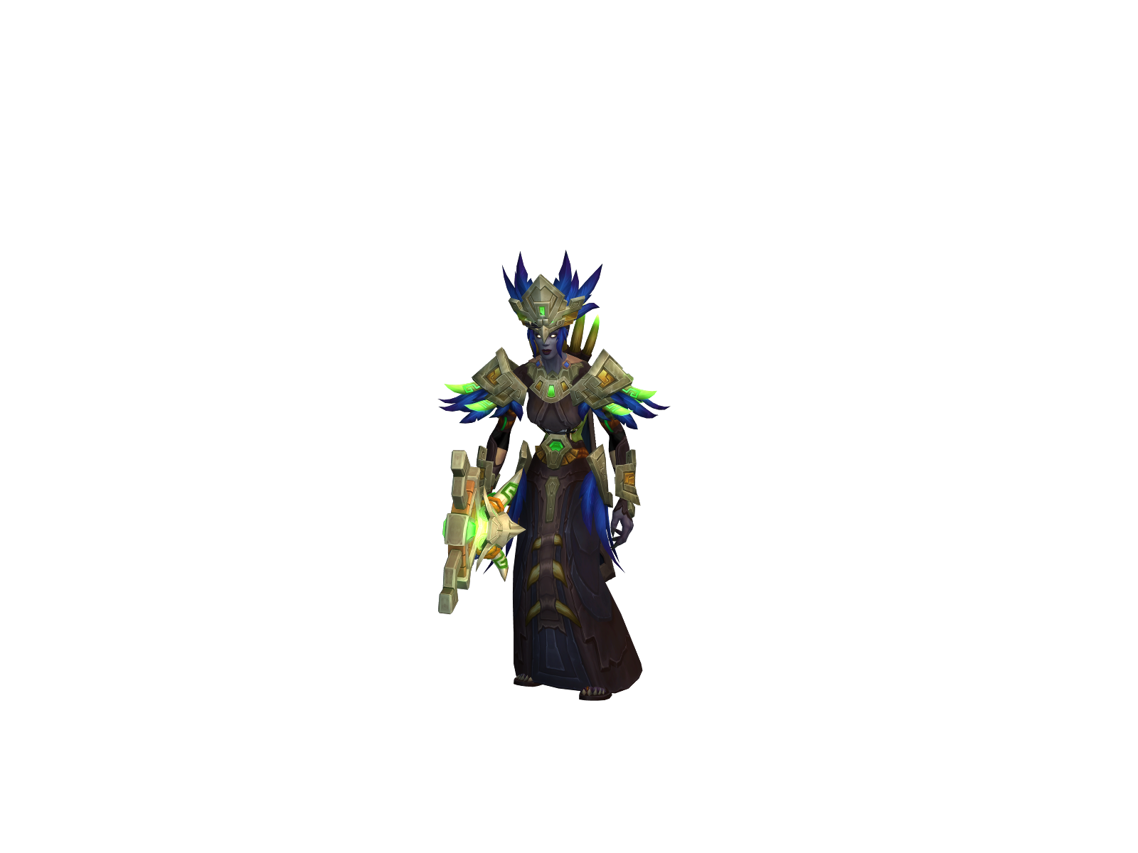 Magicflames 3D character render