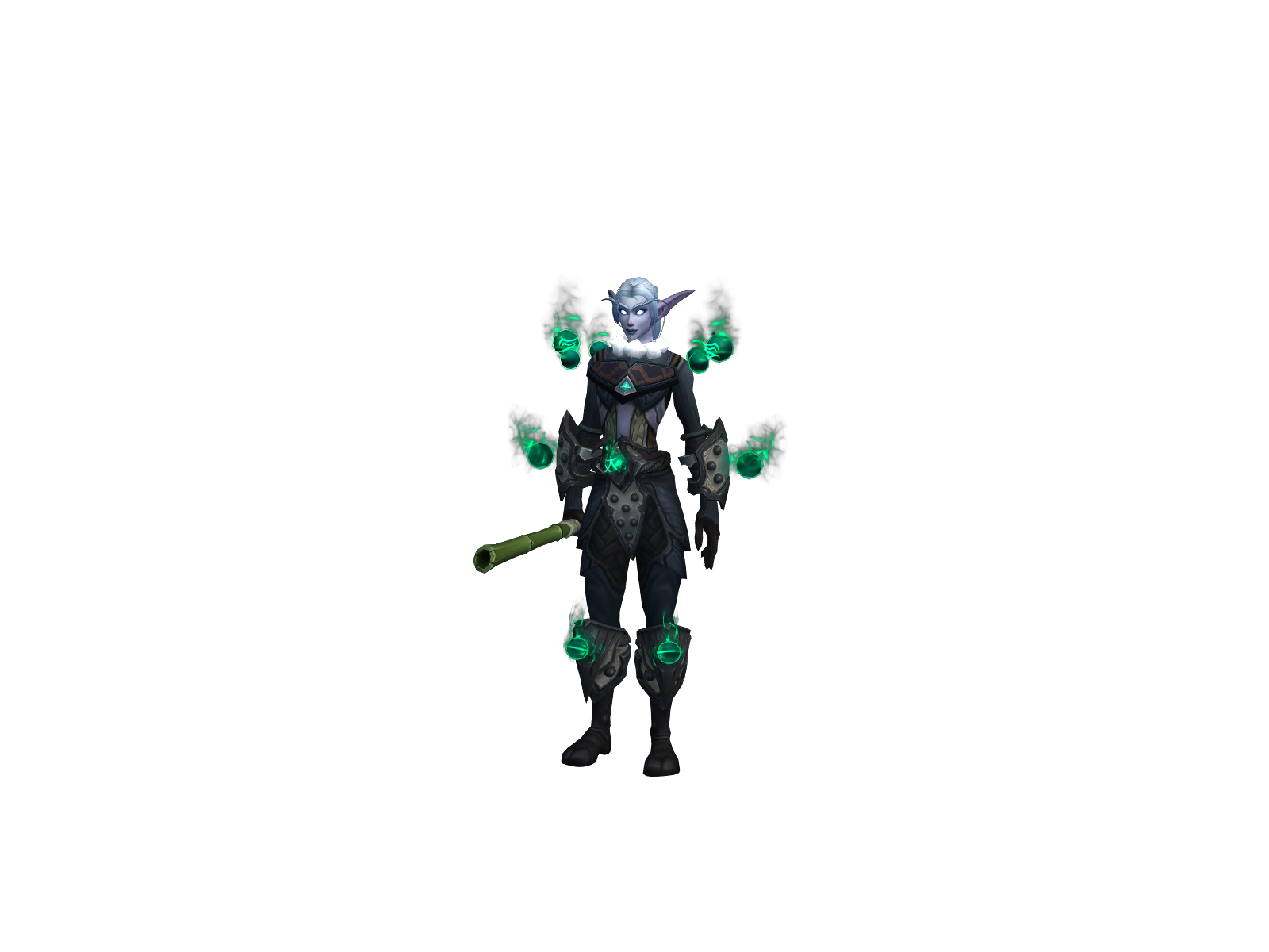 Rabitdroping 3D character render
