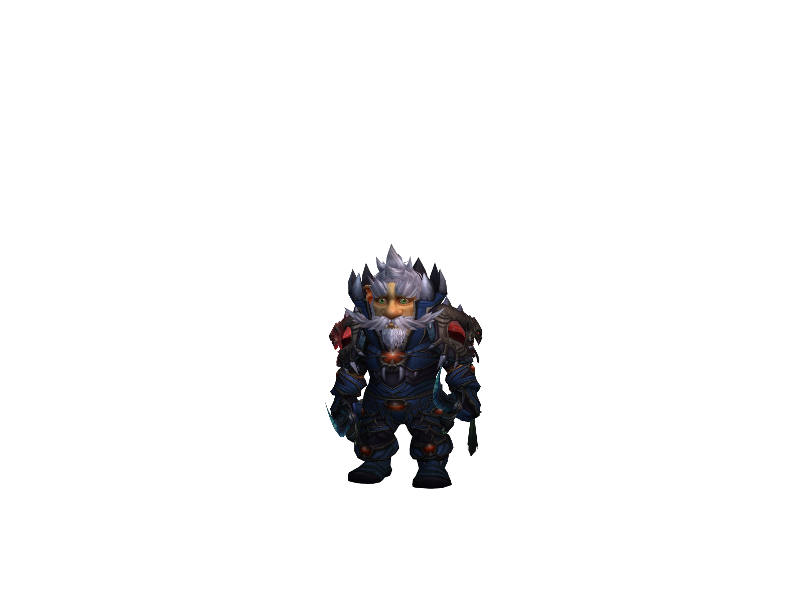 Monocelha 3D character render