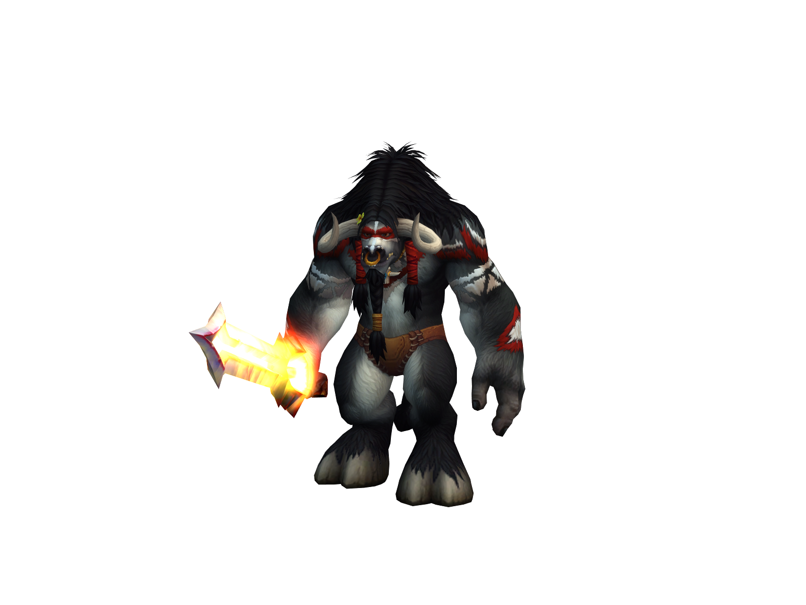Miiehh 3D character render